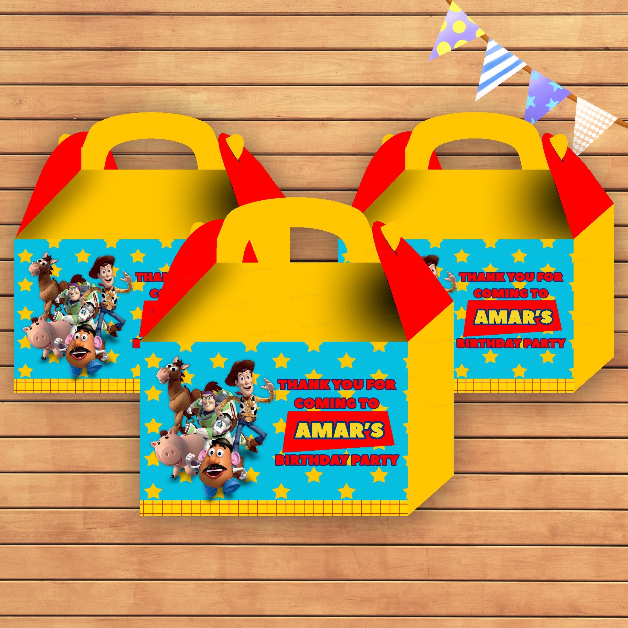 Toy Story Theme Goodie Return Gift Boxes