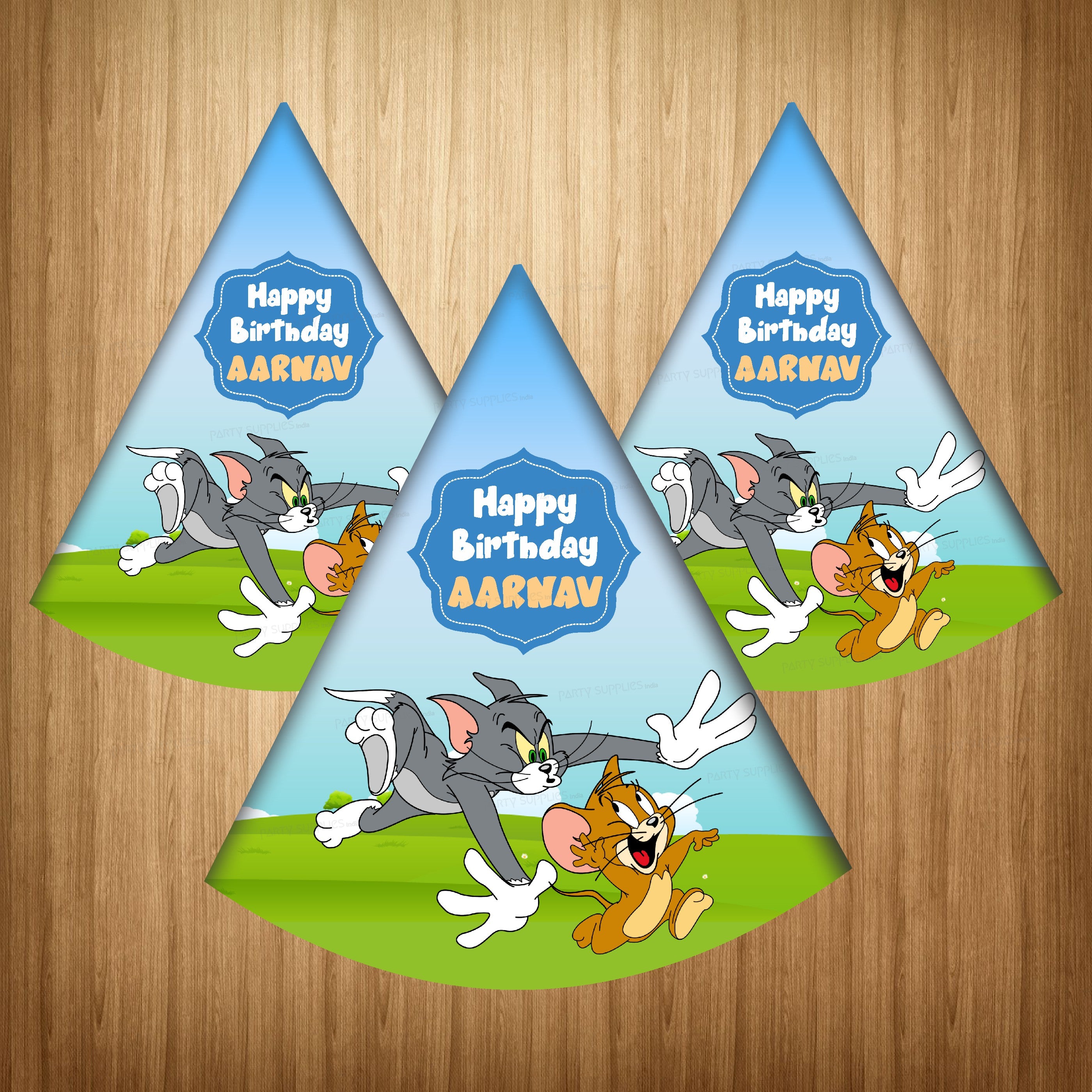 Tom & Jerry Theme Personalized Hat