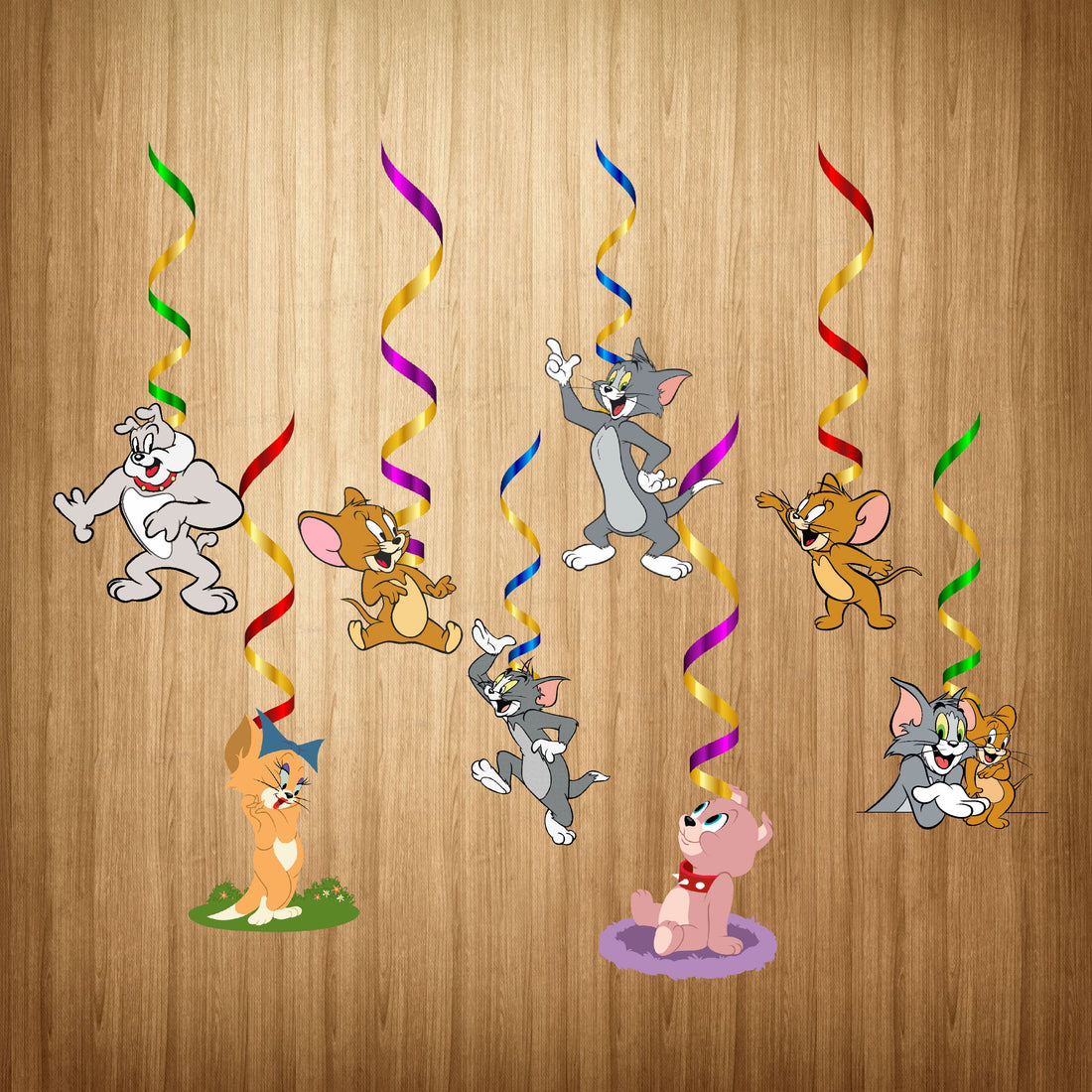 Tom & Jerry Theme Swirls