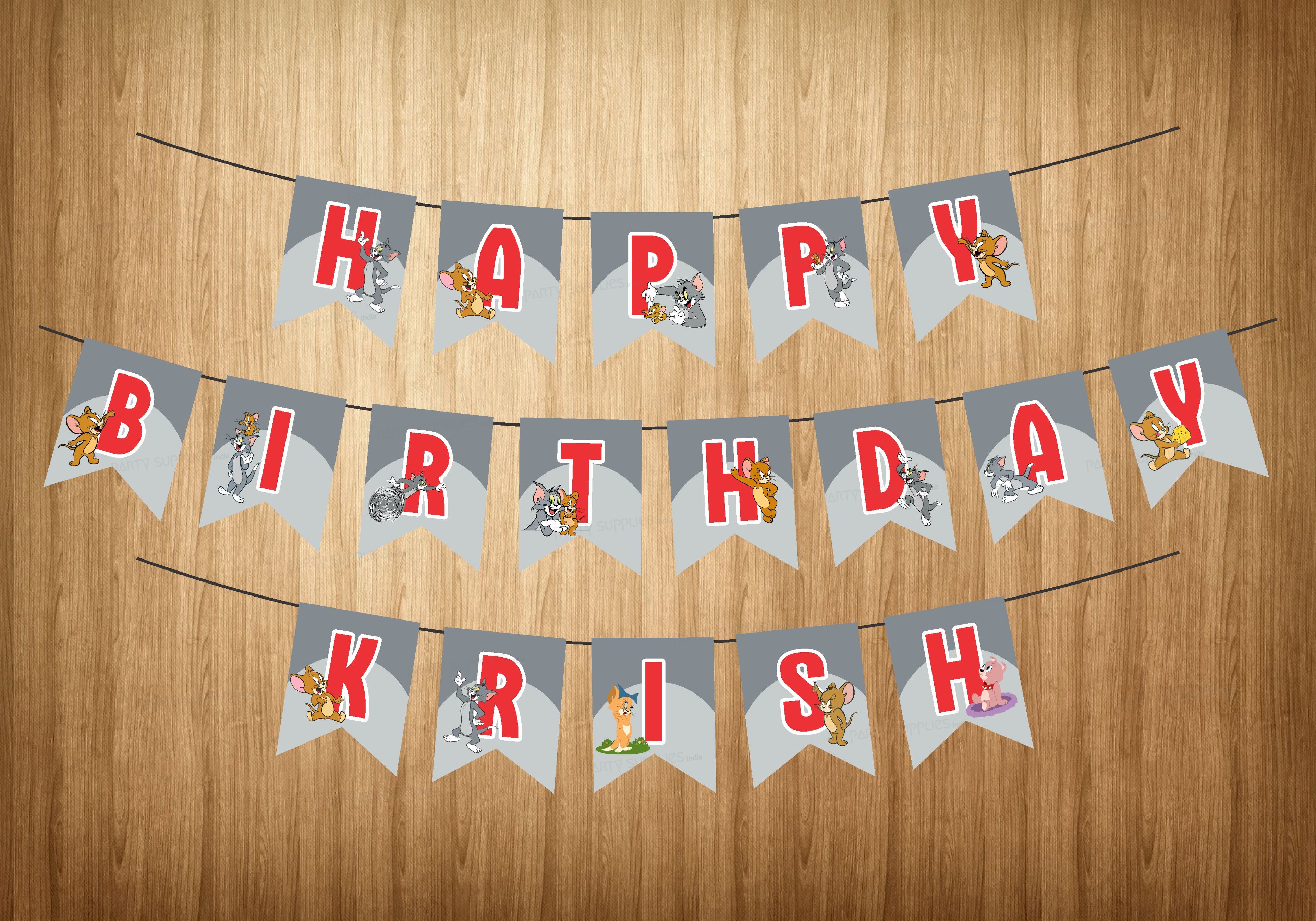 Tom & Jerry Theme Customized Hanging