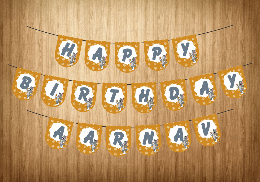 Tom & Jerry Theme Personalized Hanging