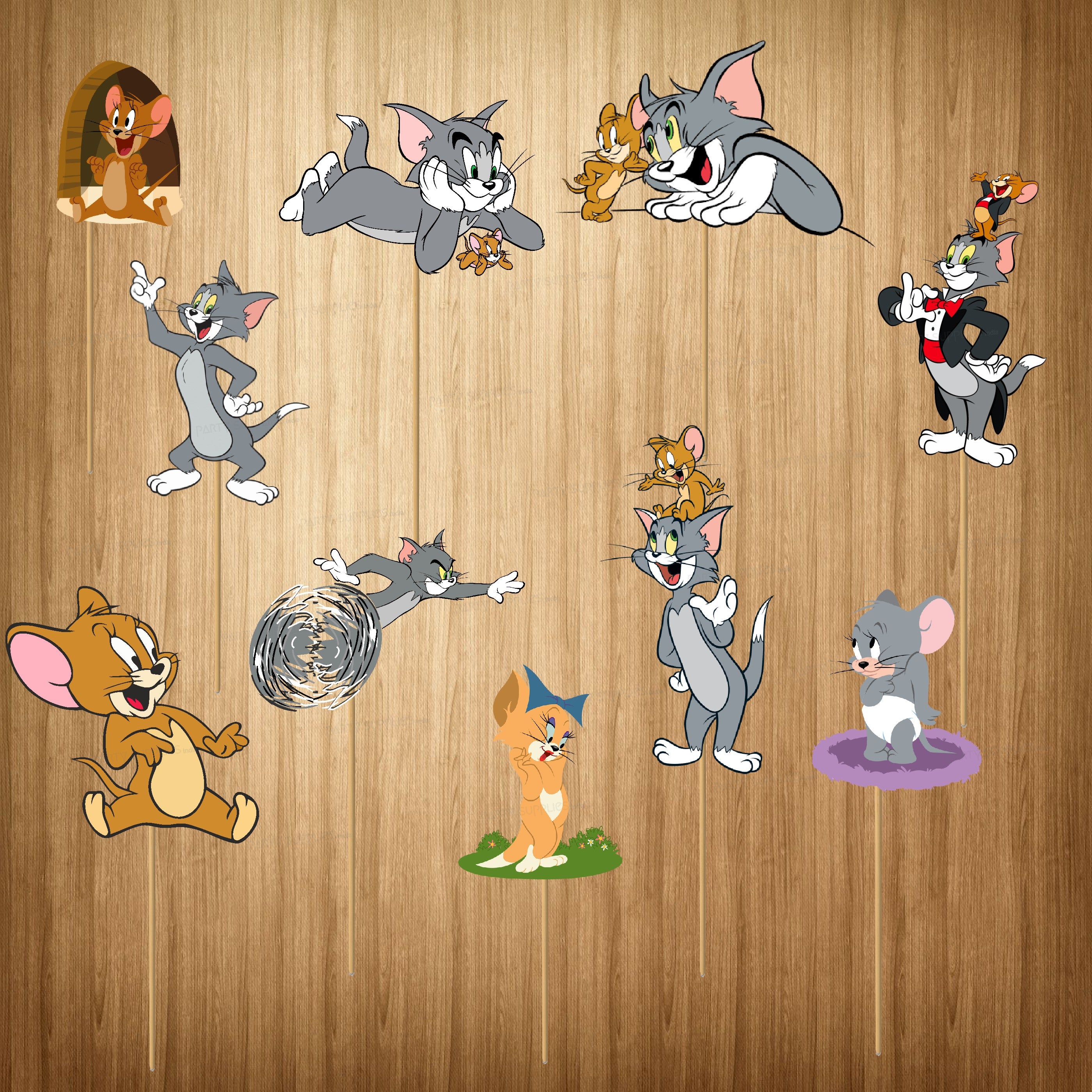 Tom & Jerry Theme Character Props