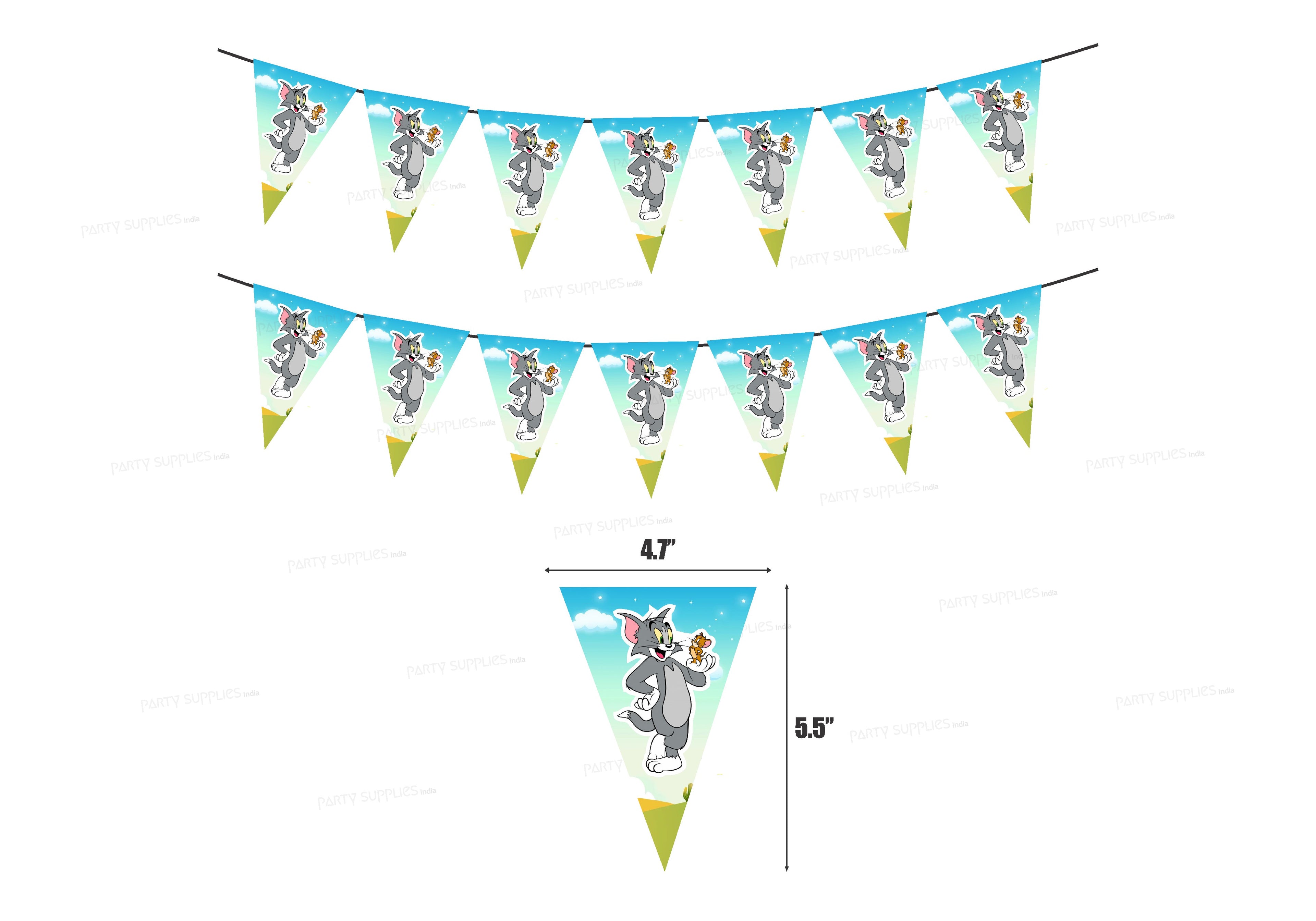 Tom & Jerry Theme Flag Hanging