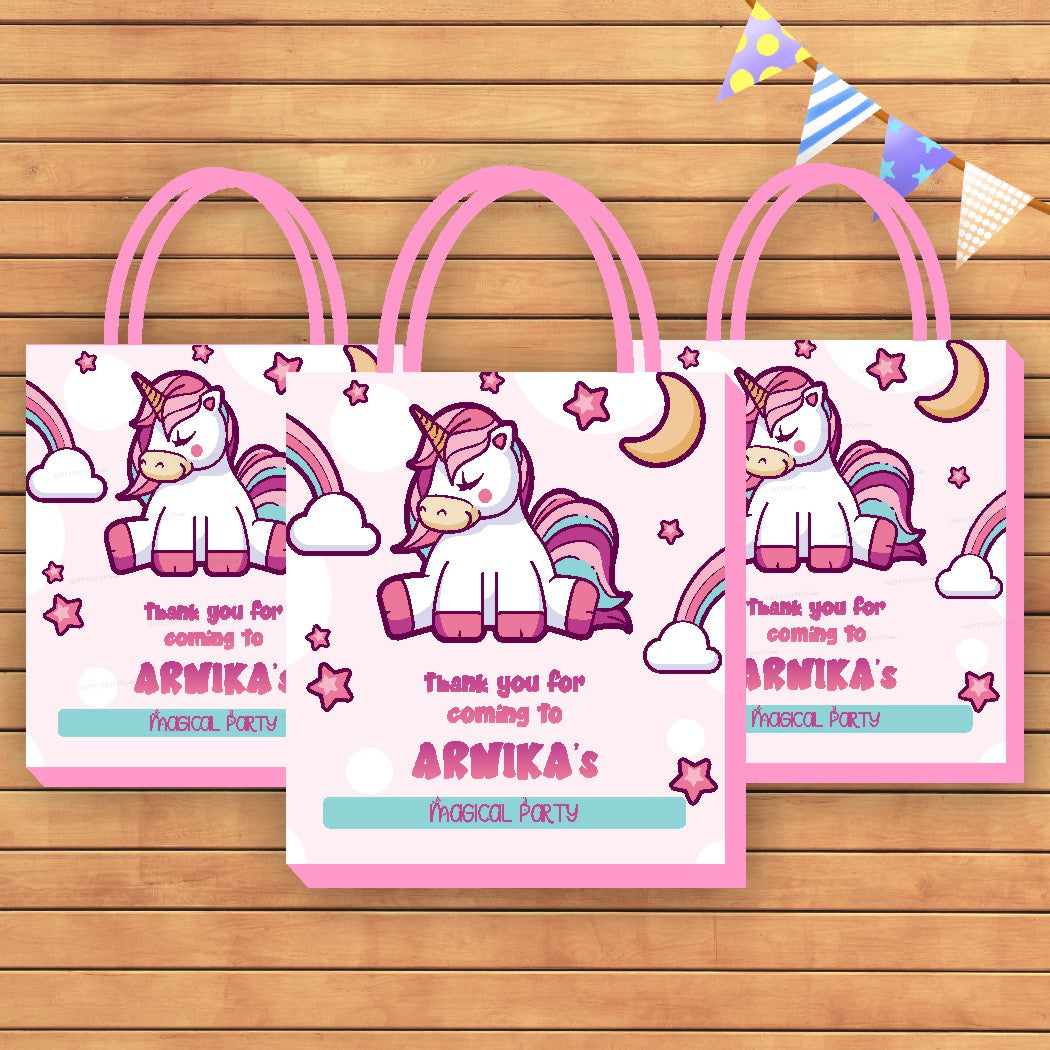 Unicorn Theme Return Gift Bag