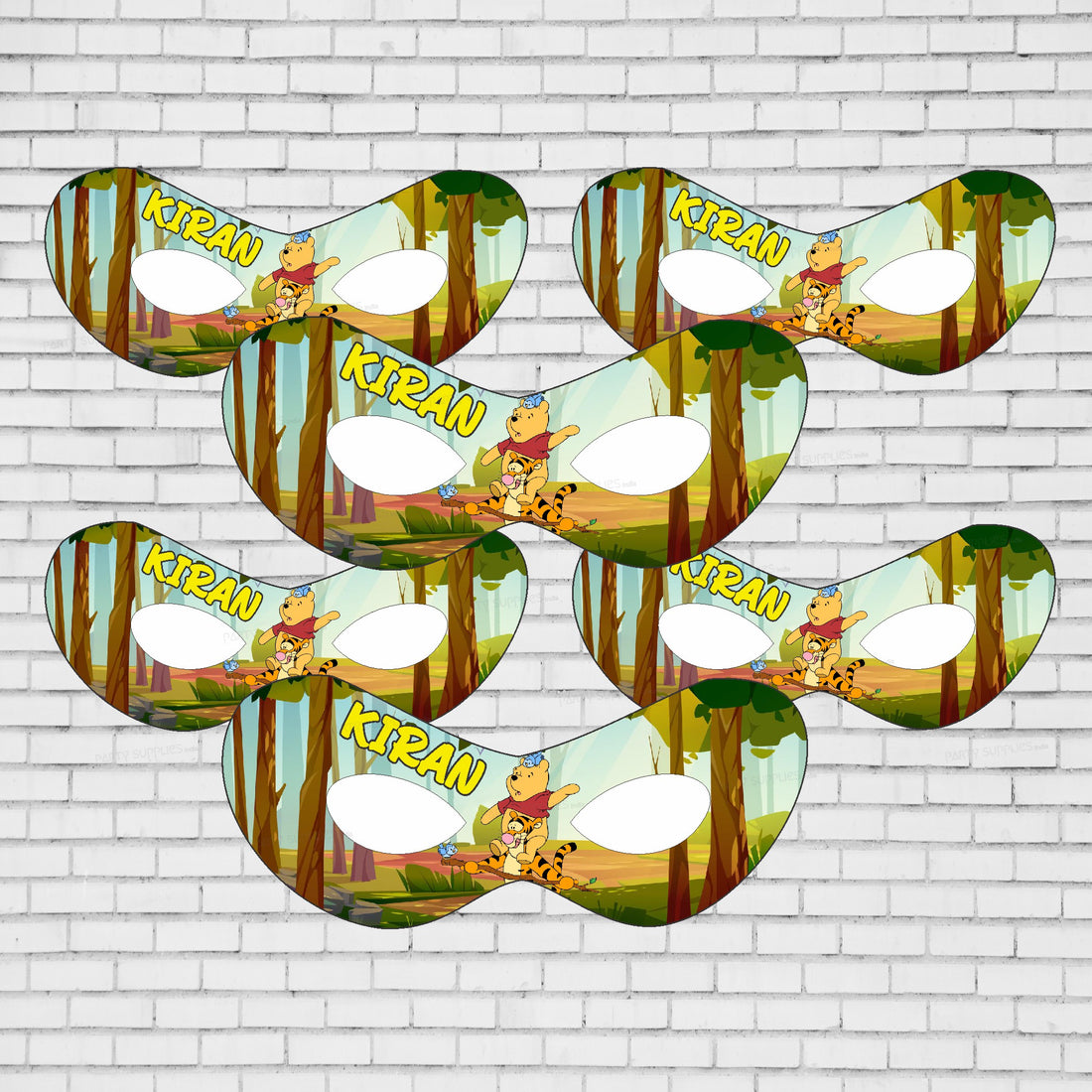 Winnie the Pooh Theme Customized Eye Mask