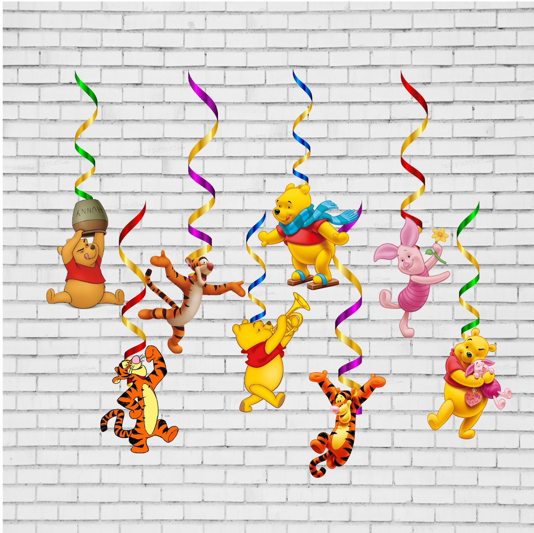 Winnie the Pooh Theme Swirls