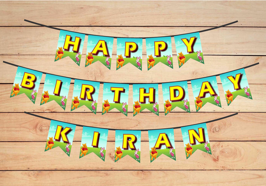 Winnie the Pooh Theme Personalized Hanging