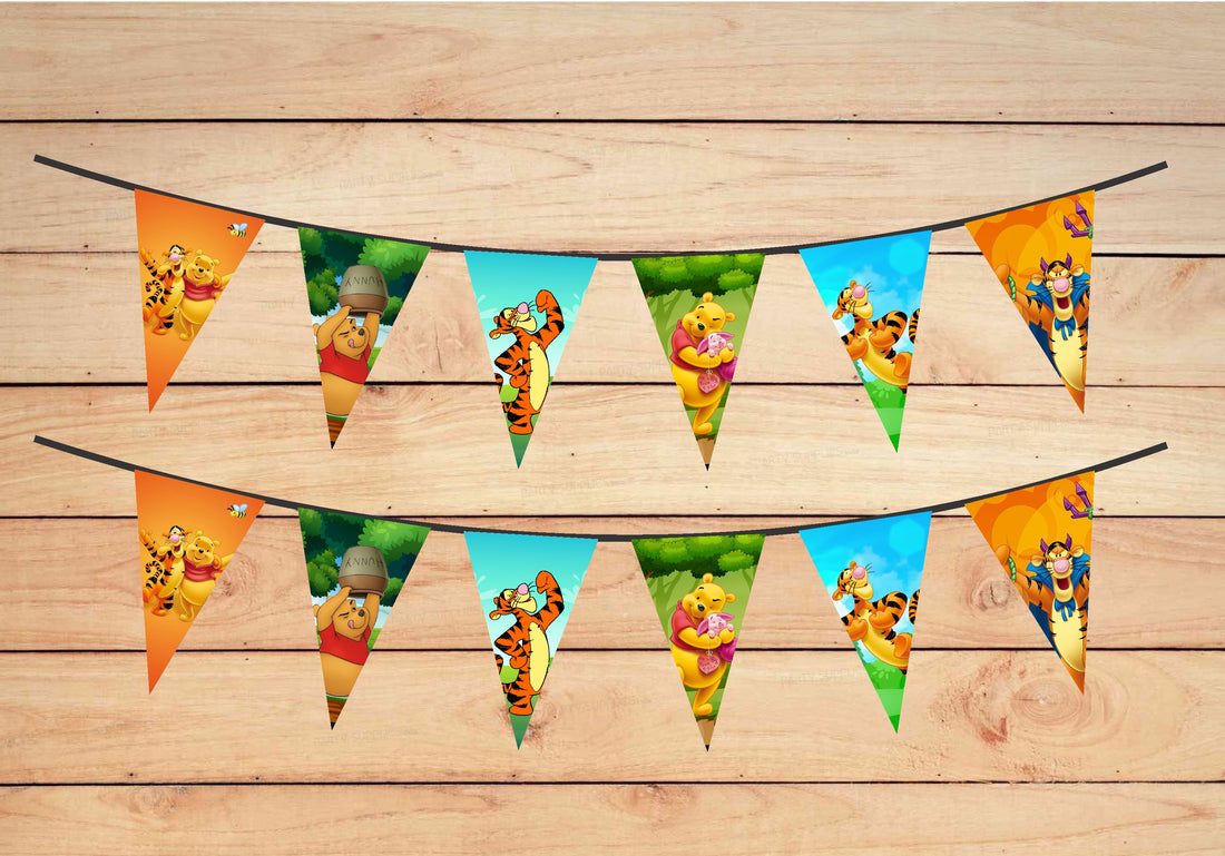 Winnie the Pooh Theme Flag Bunting