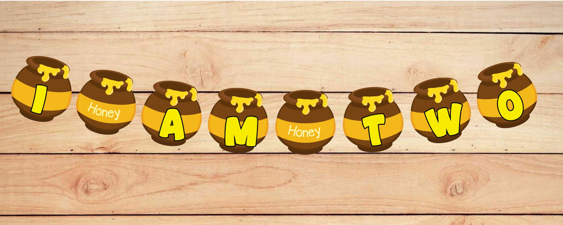 Winnie the Pooh Theme Age Hanging