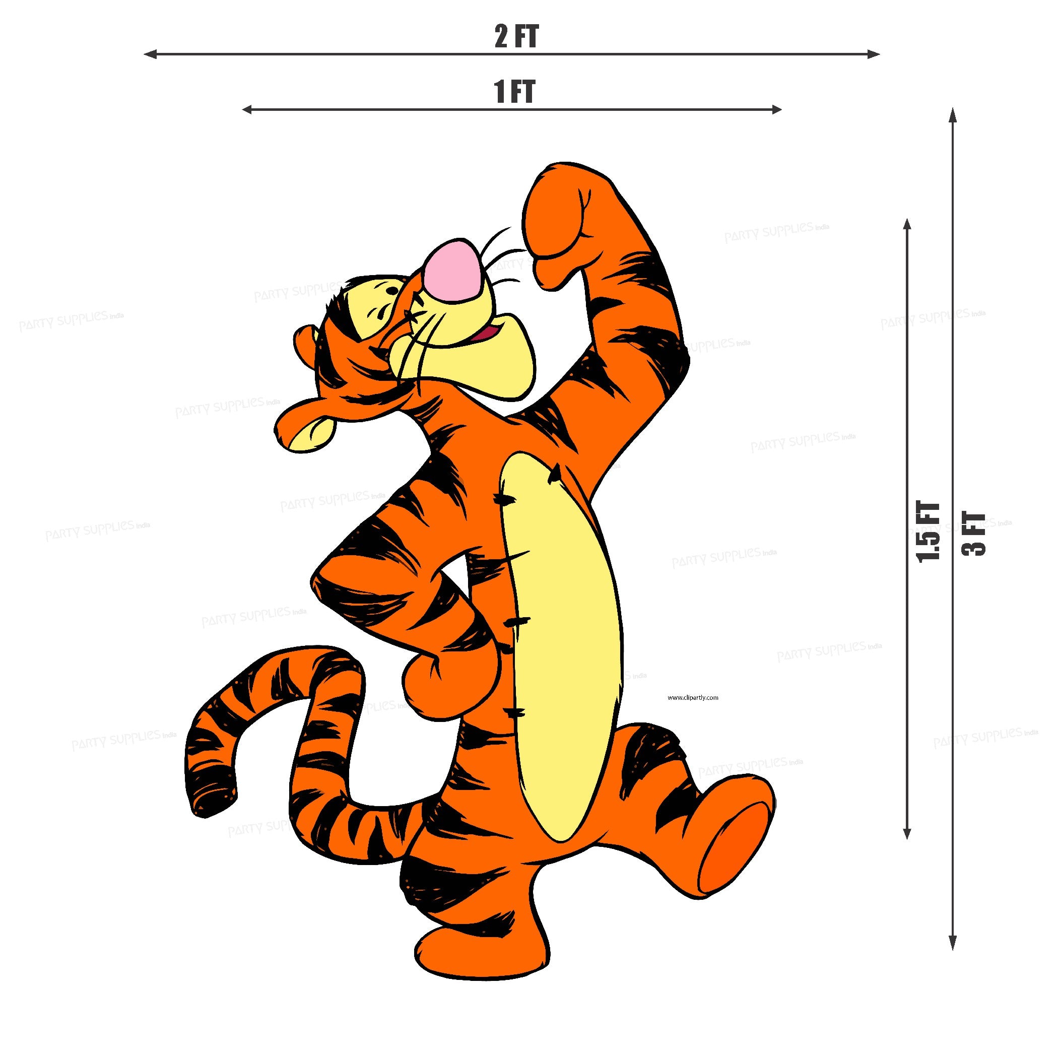 Winnie the Pooh Theme Cutout WTP-02
