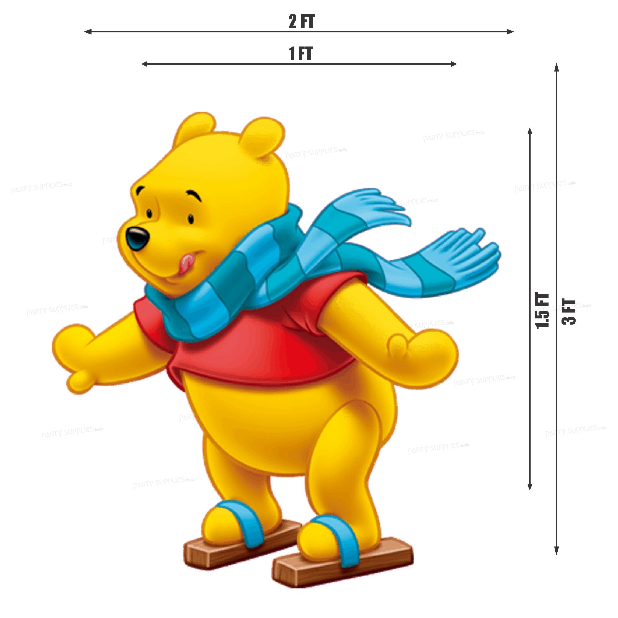 Winnie the Pooh Theme Cutout WTP-06