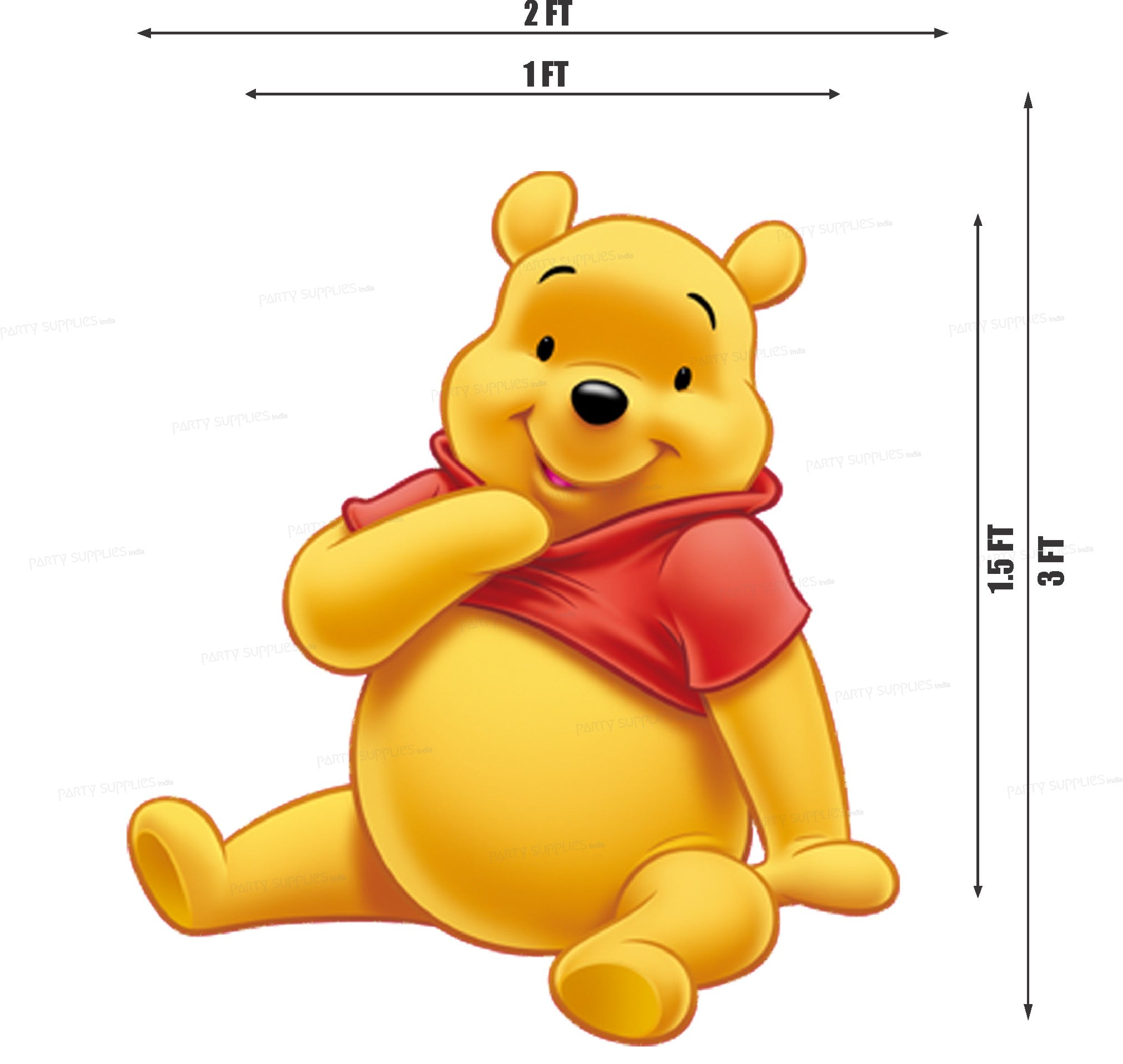 Winnie the Pooh Theme Cutout WTP-11