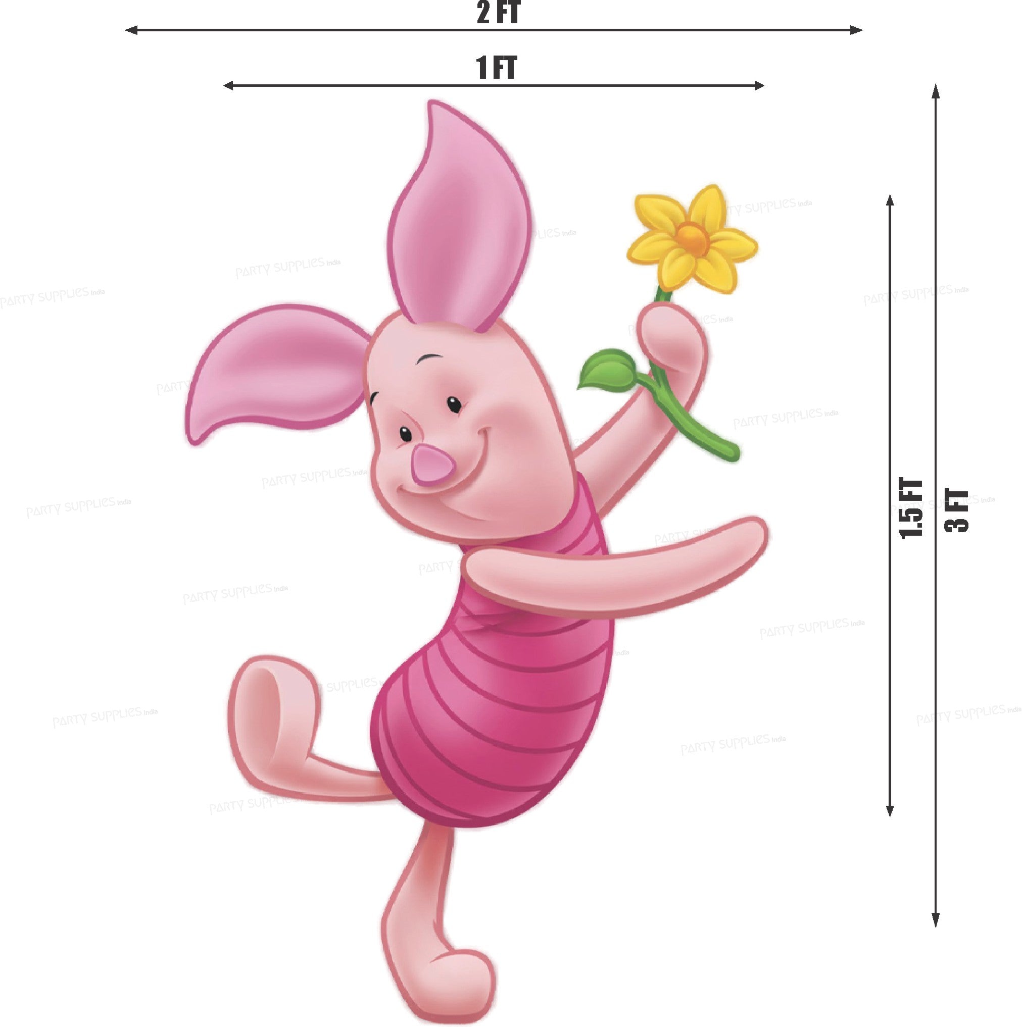 Winnie the Pooh Theme Cutout WTP-12