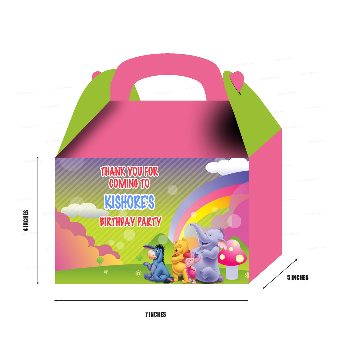 PSI Winnie the Pooh Theme Goodie Return Gift Boxes
