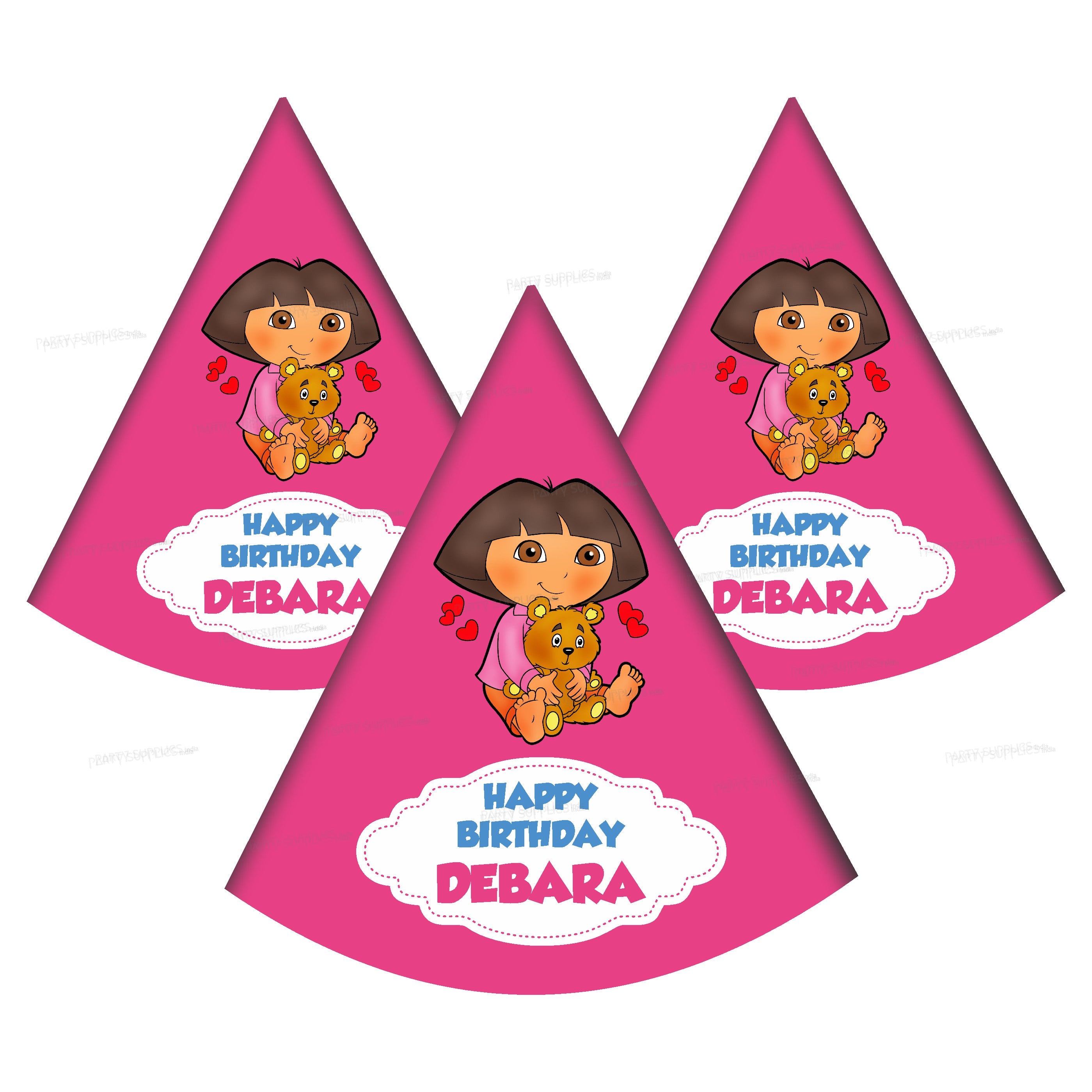 Dora Theme Customized Hat