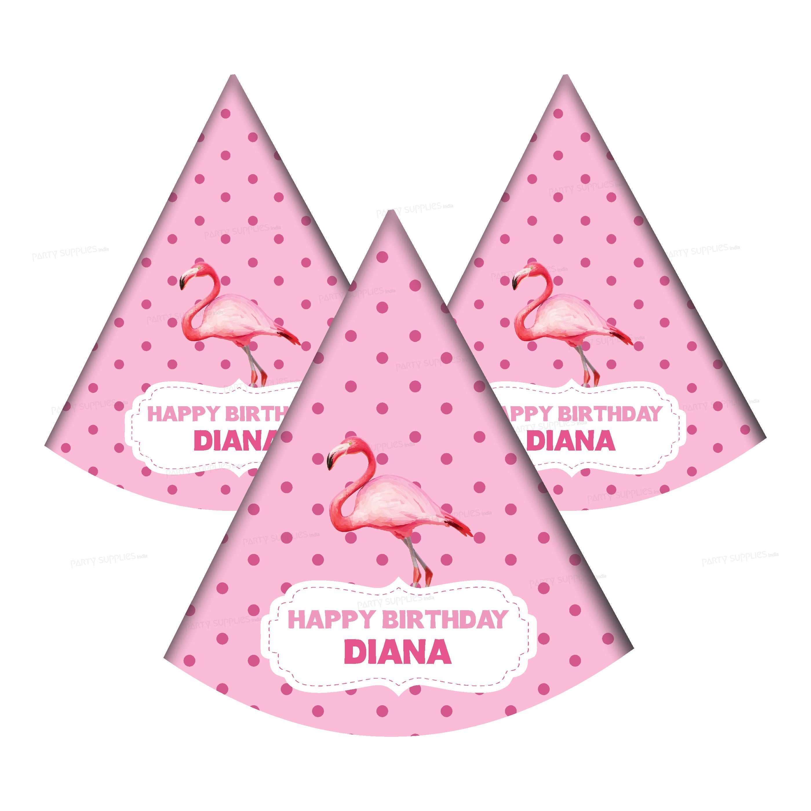 Flamingo Theme Customized Hat