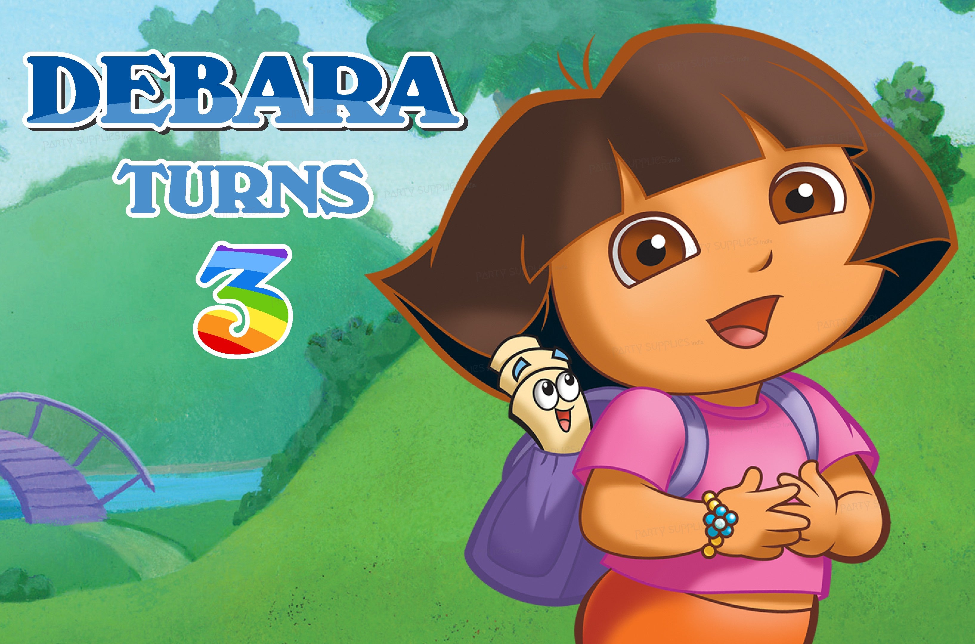 Dora Theme Backdrop