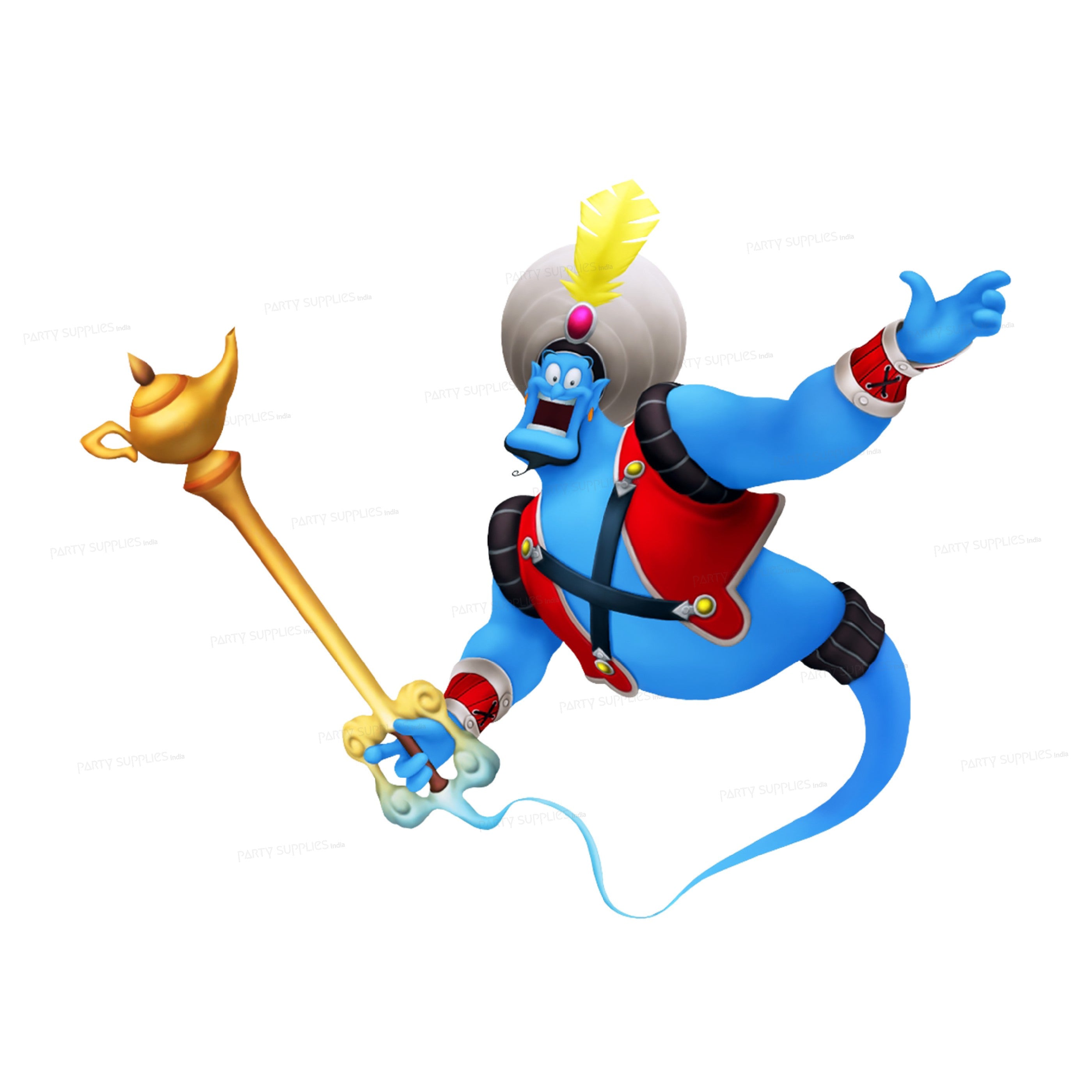 Aladdin Theme Genie with Magic Lamp Cutout Party Supplies Online Party Supplies India