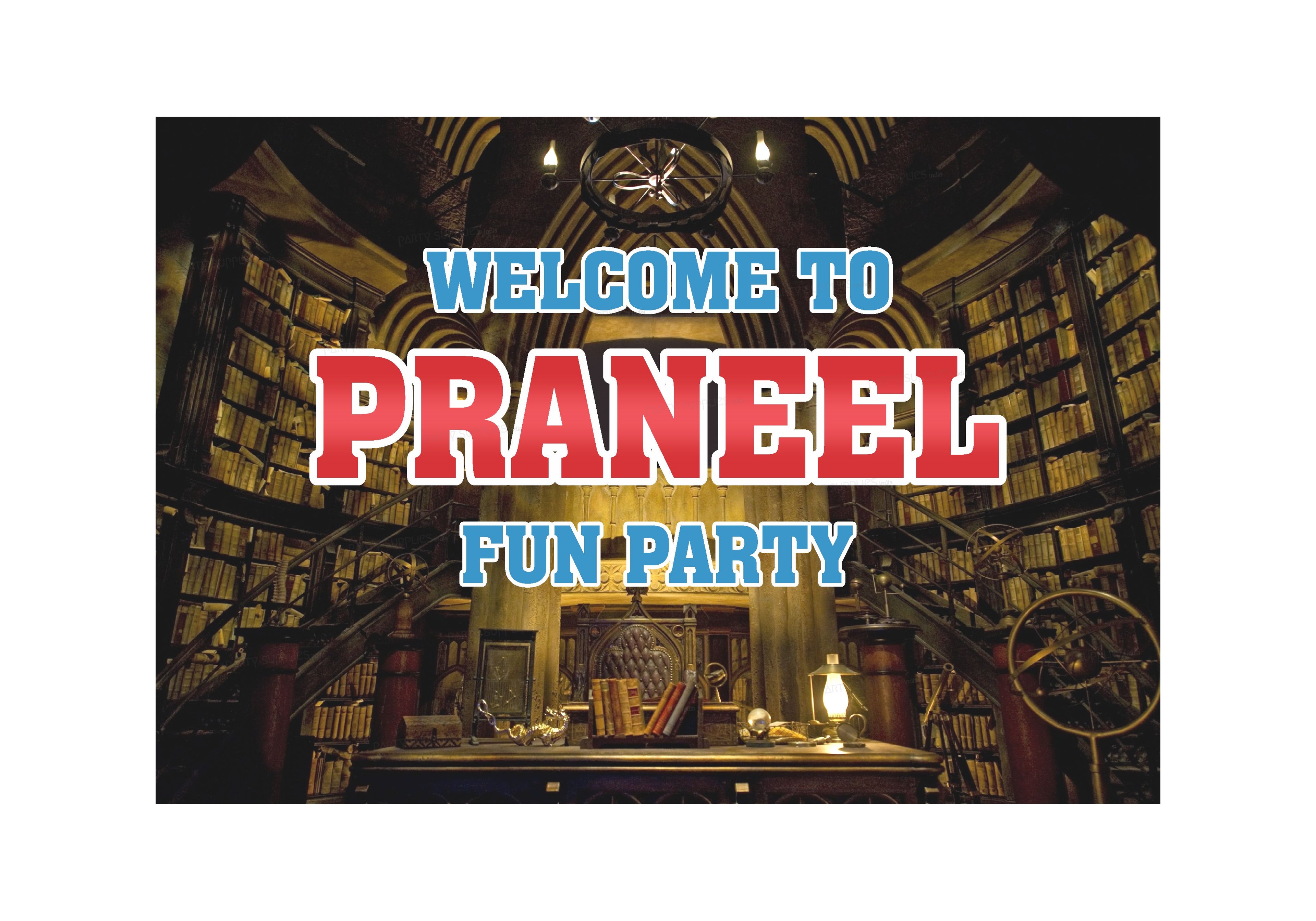 Harry Potter Theme Welcome Board