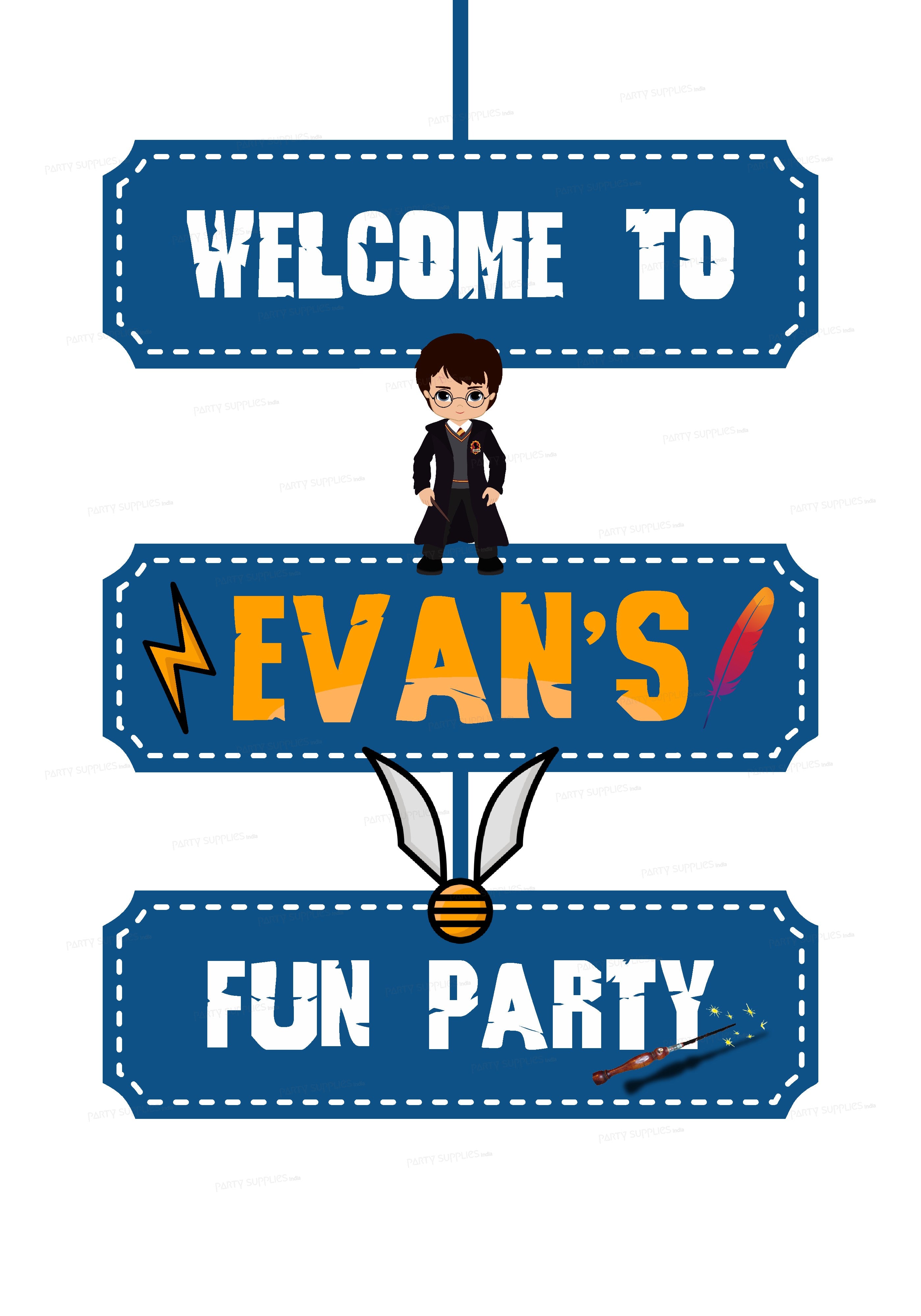 Harry Potter Theme Door Poster