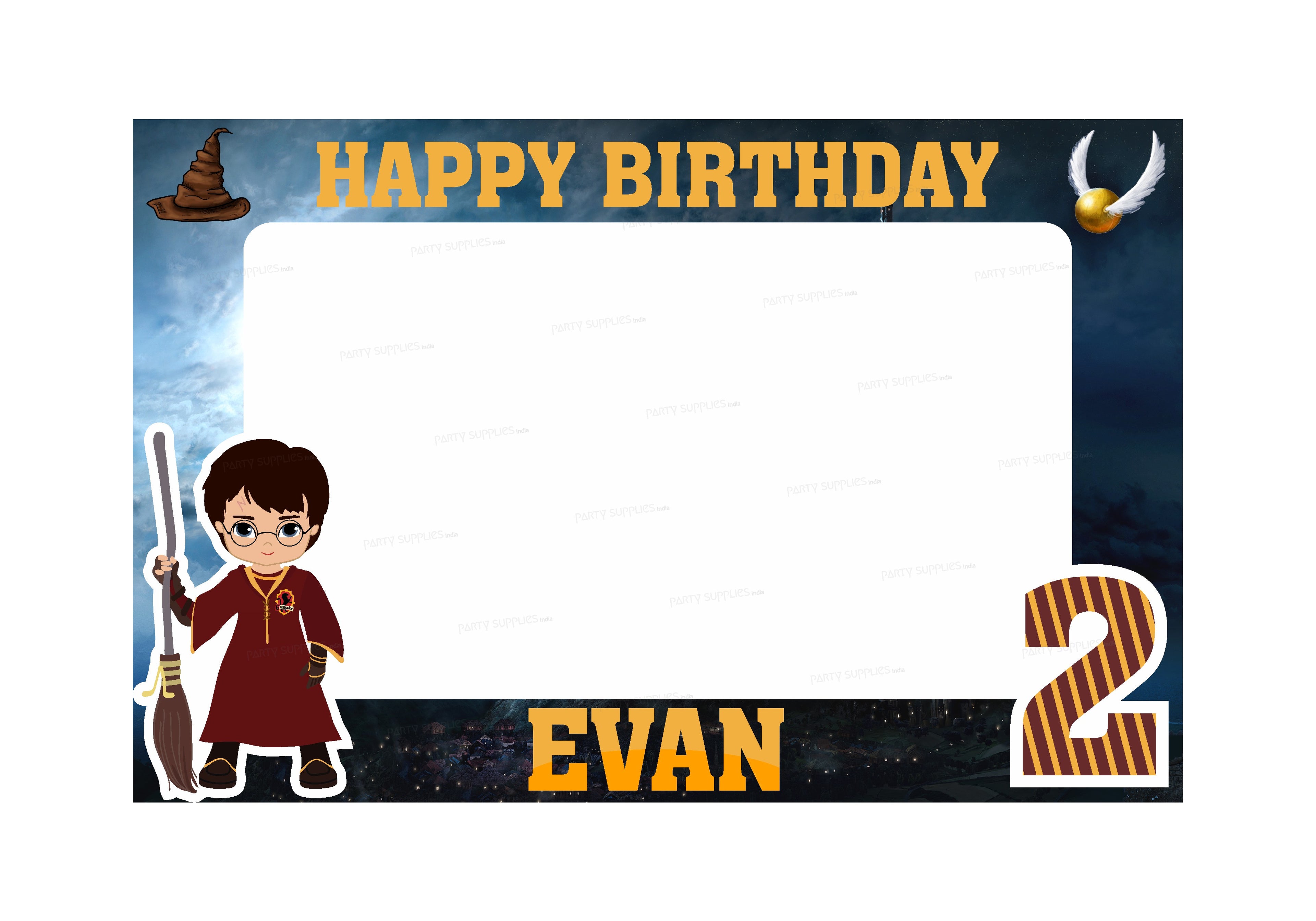 Harry Potter Theme Customized Photobooth