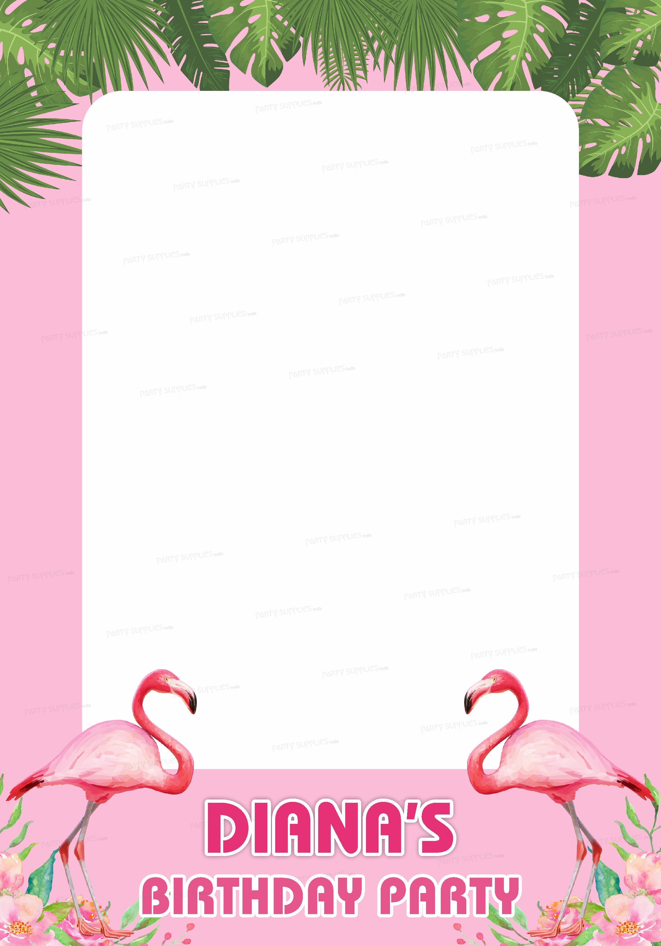 Flamingo Theme Customized PhotoBooth