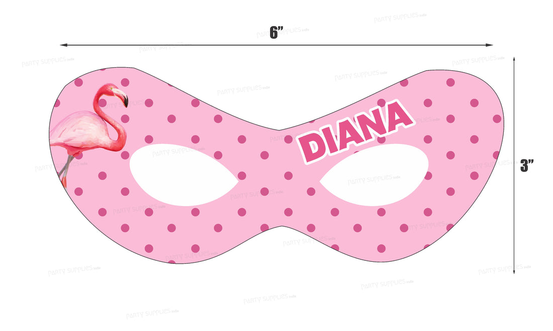 Flamingo Theme Customized Eye Mask