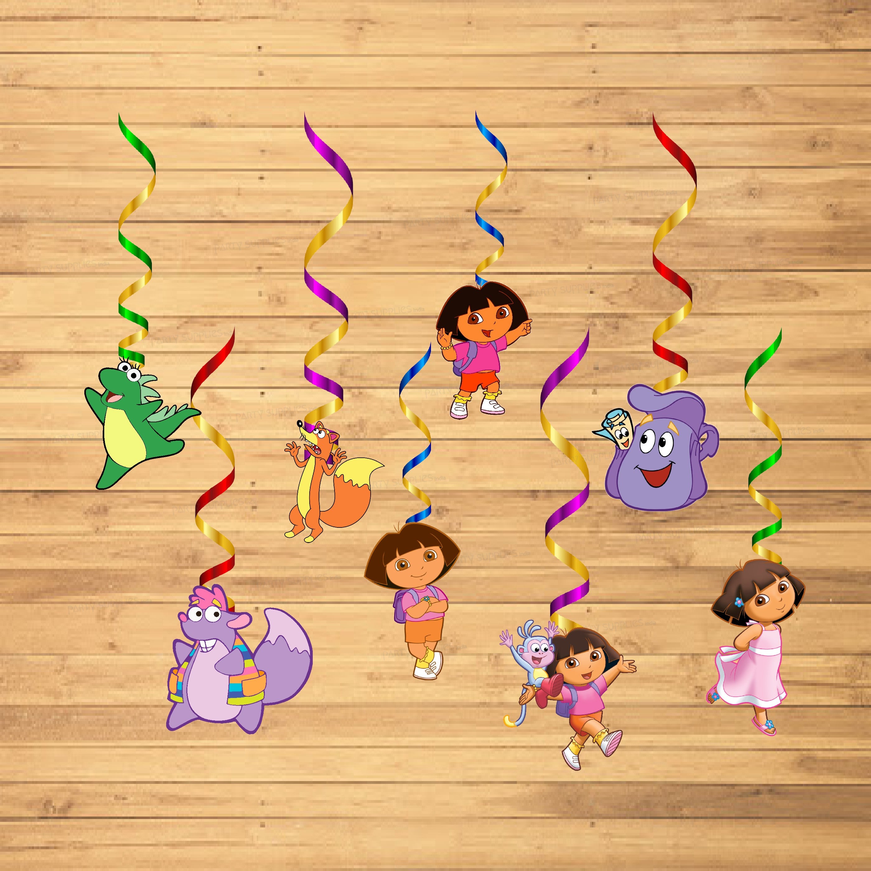 Dora Theme Swirls