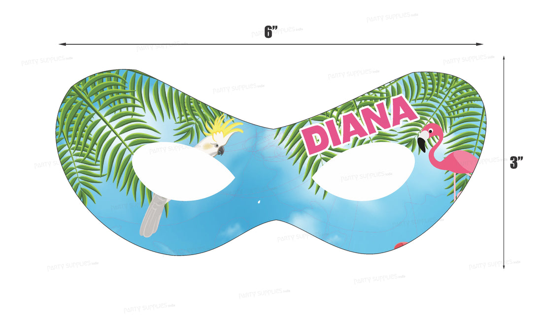 Flamingo Theme Classic Eye Mask