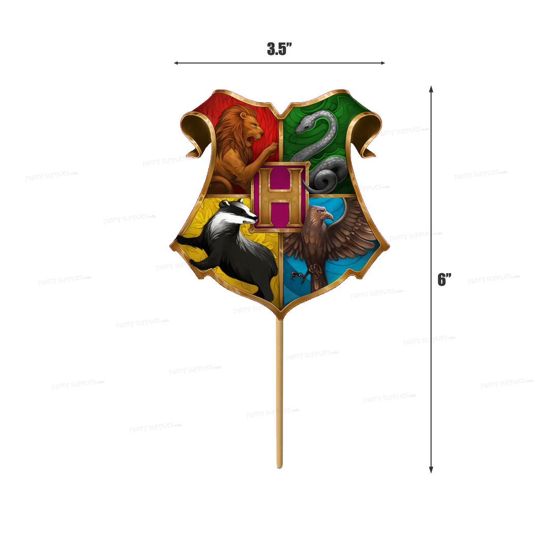 Harry Potter Theme Cup Cake Topper