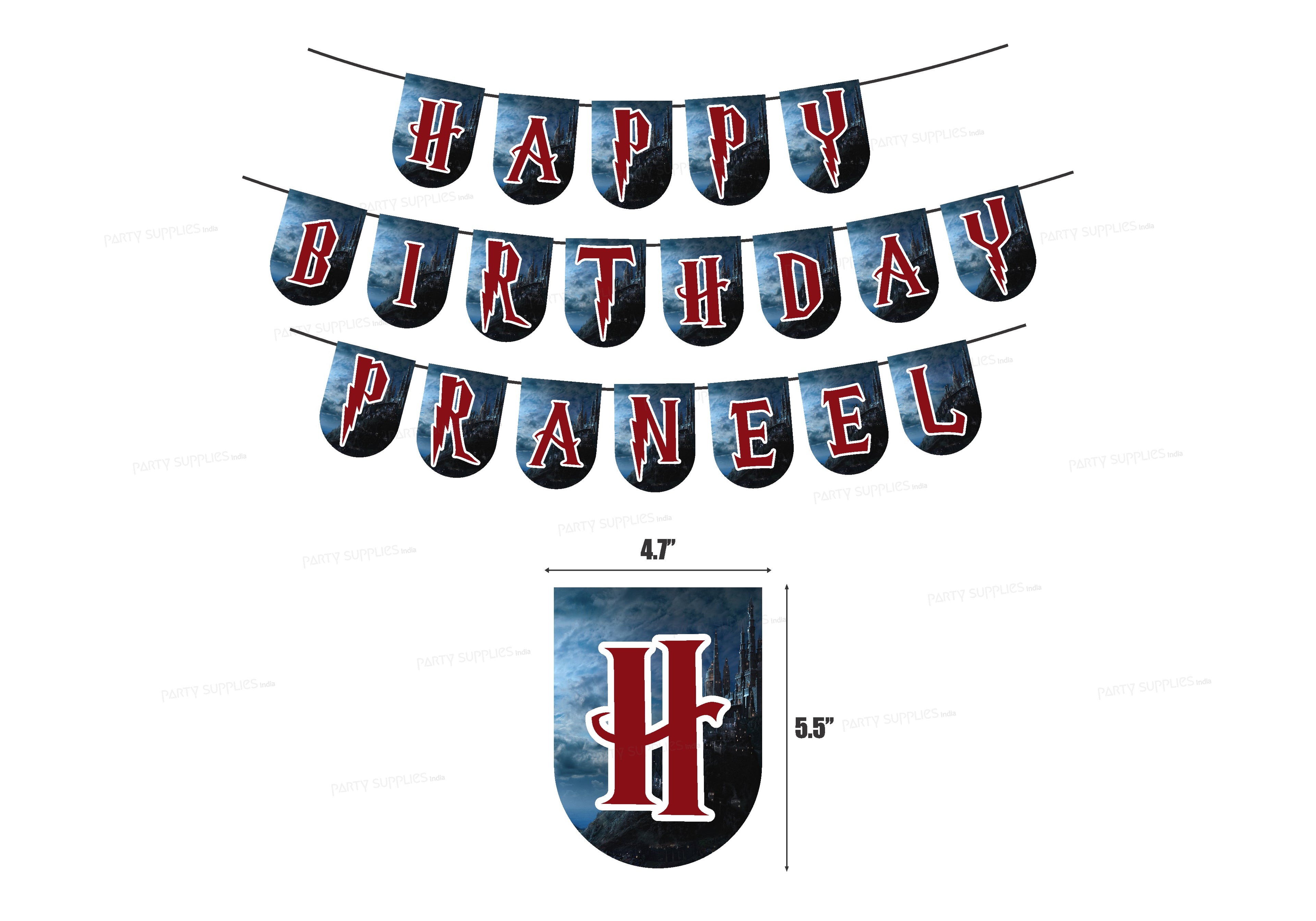 Harry Potter Theme Baby Name Hanging