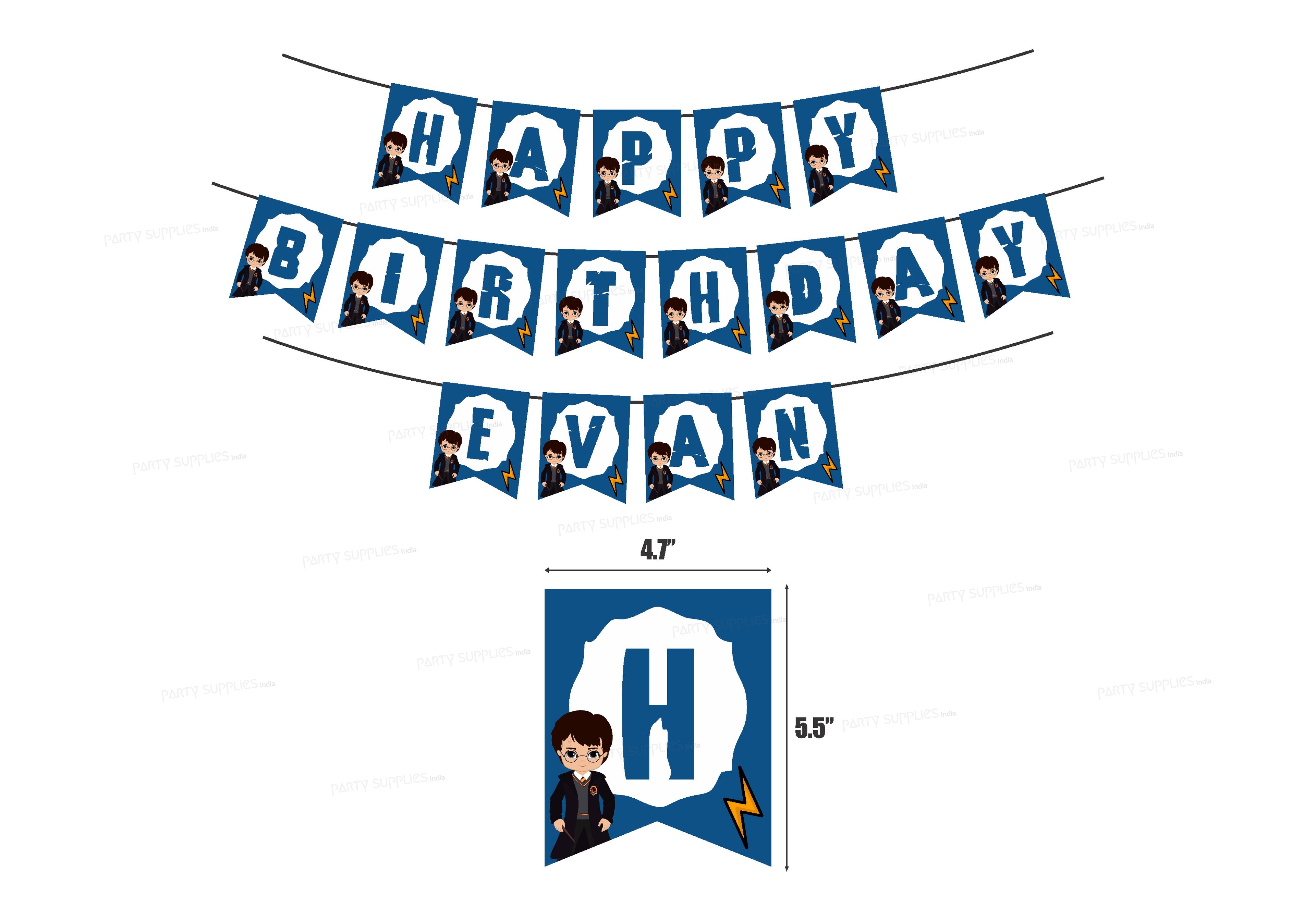 Harry Potter Theme Personalized Hanging