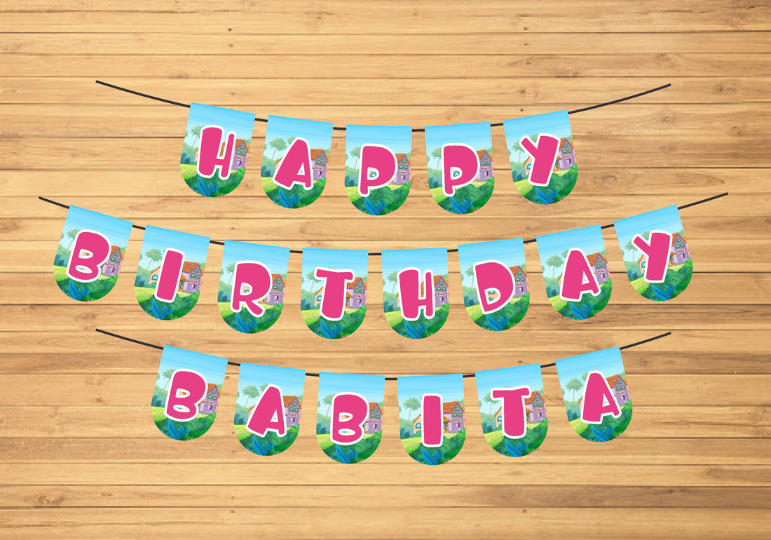 Dora Theme Personalized Hanging