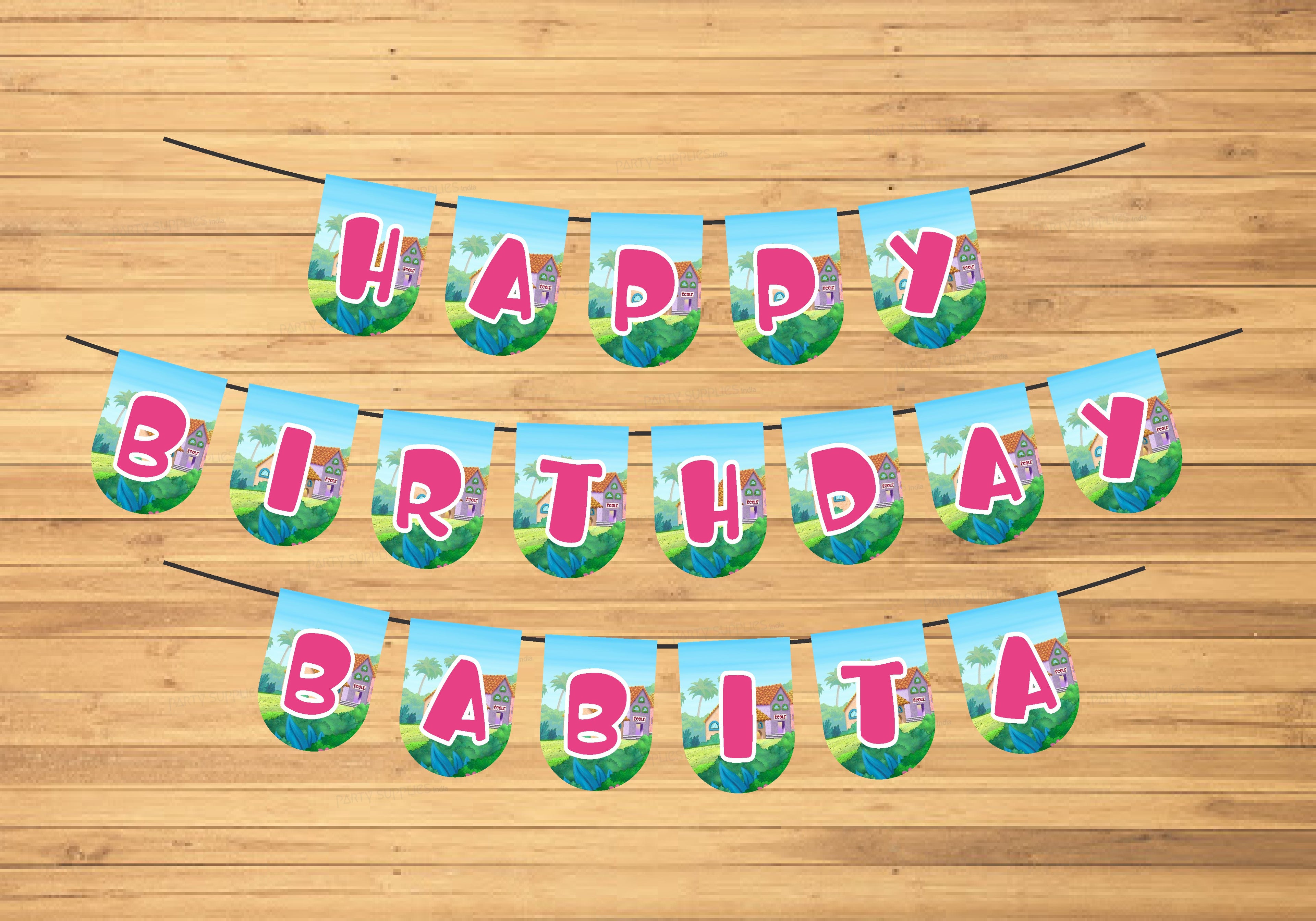 Dora Theme Personalized Hanging