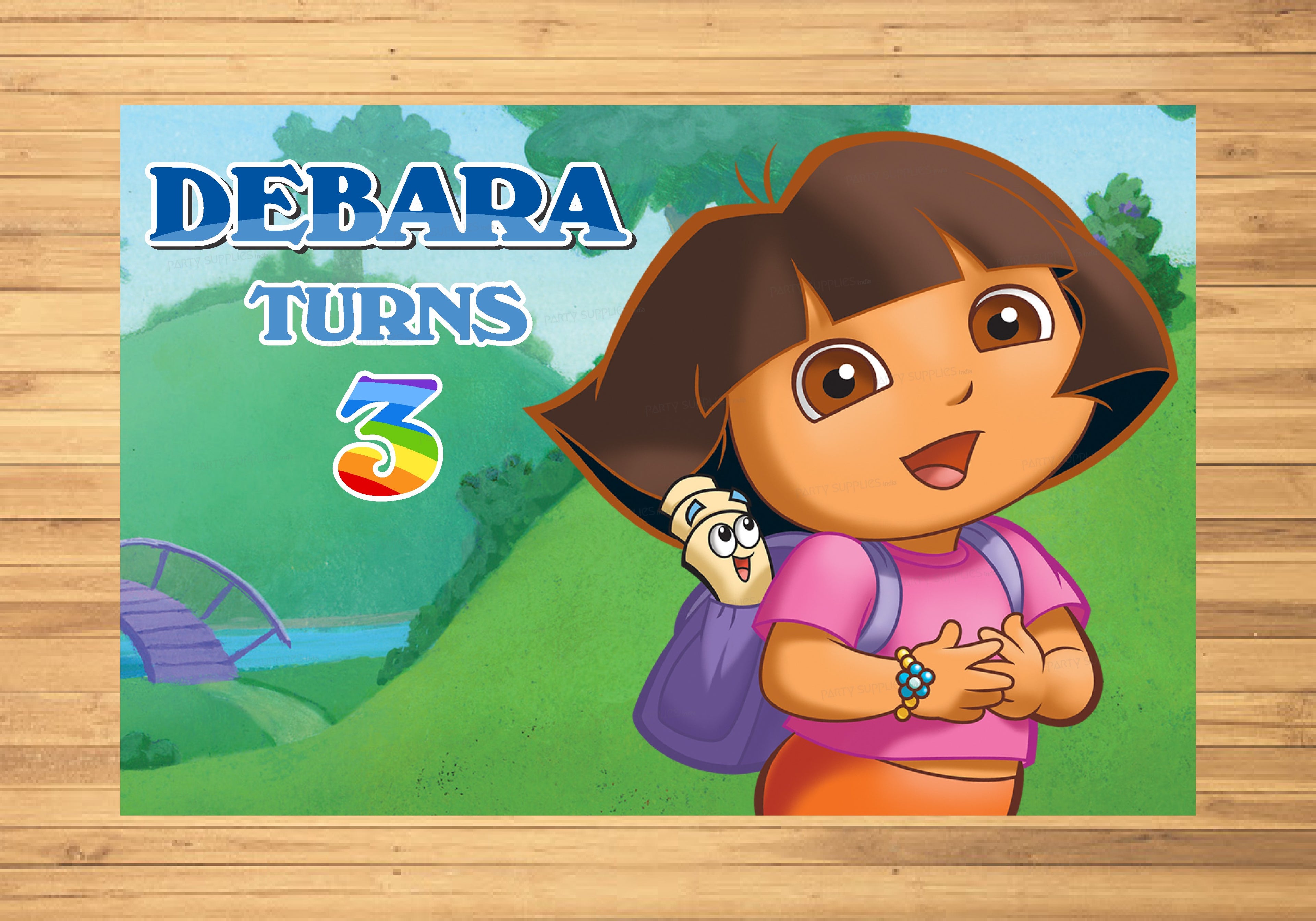 Dora Theme Backdrop