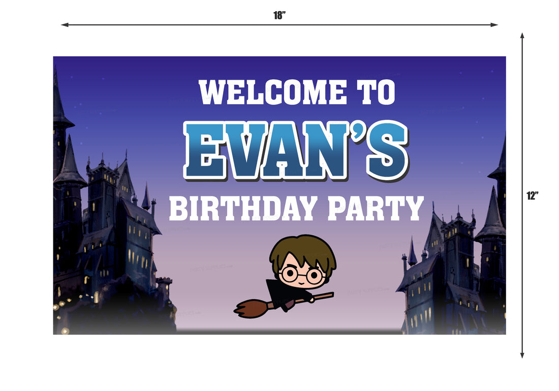Harry Potter Theme Customized Welcome Board