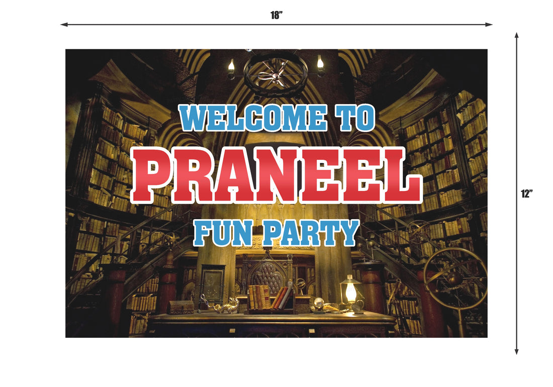 Harry Potter Theme Welcome Board