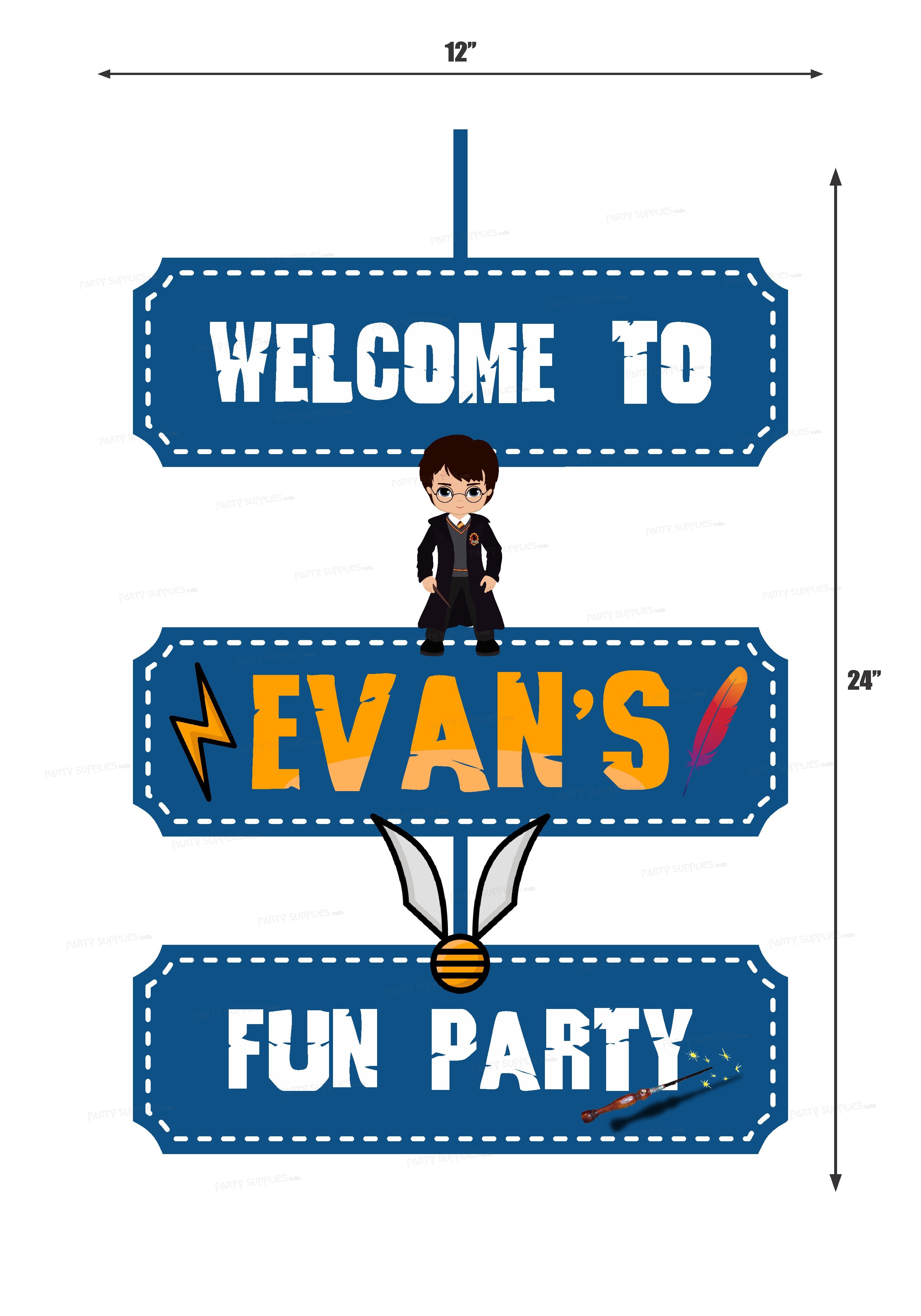 Harry Potter Theme Door Poster