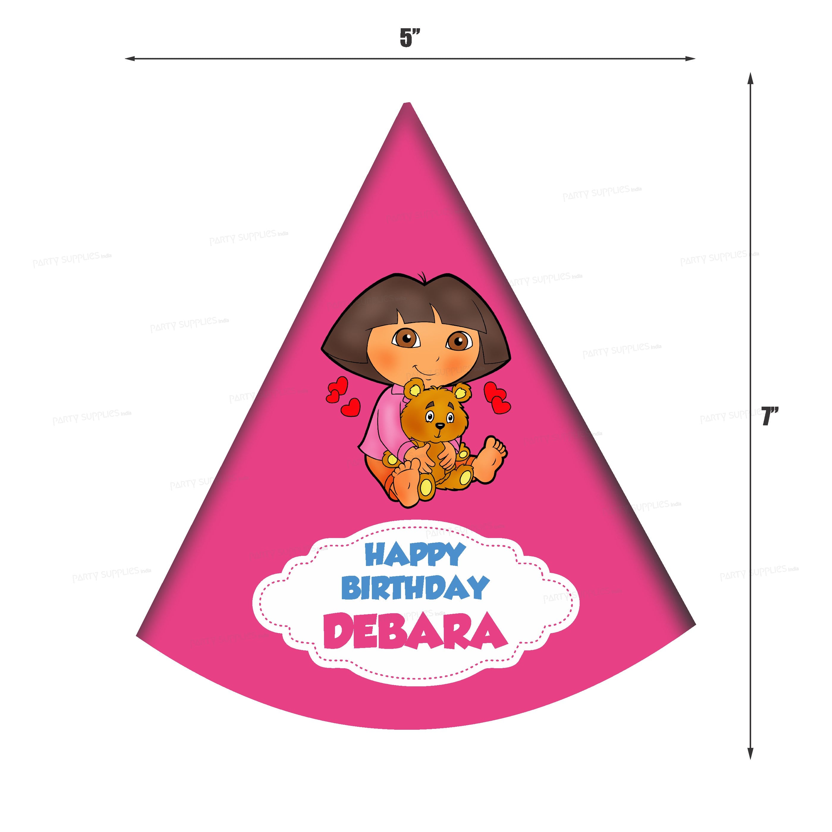 Dora Theme Customized Hat