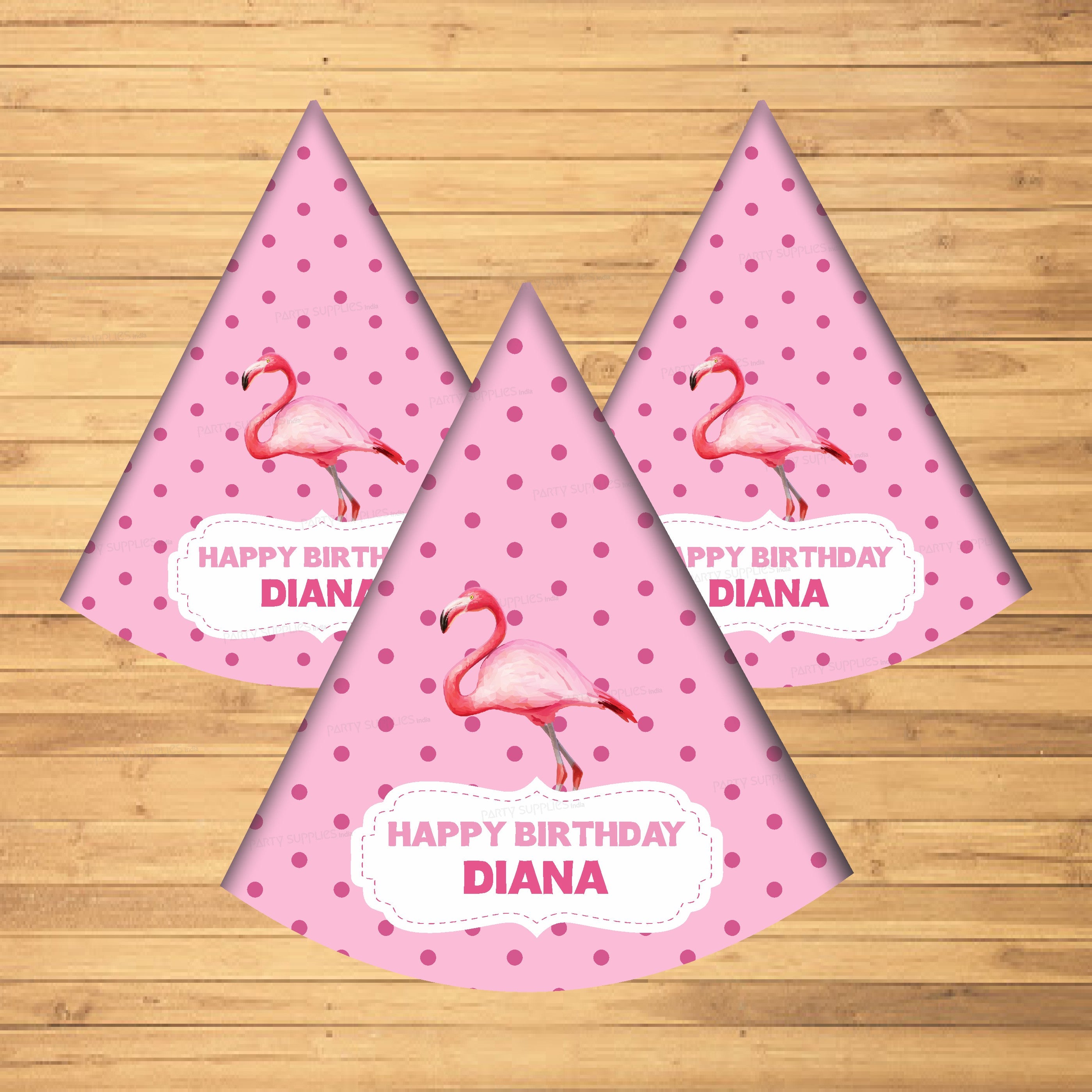 Flamingo Theme Customized Hat