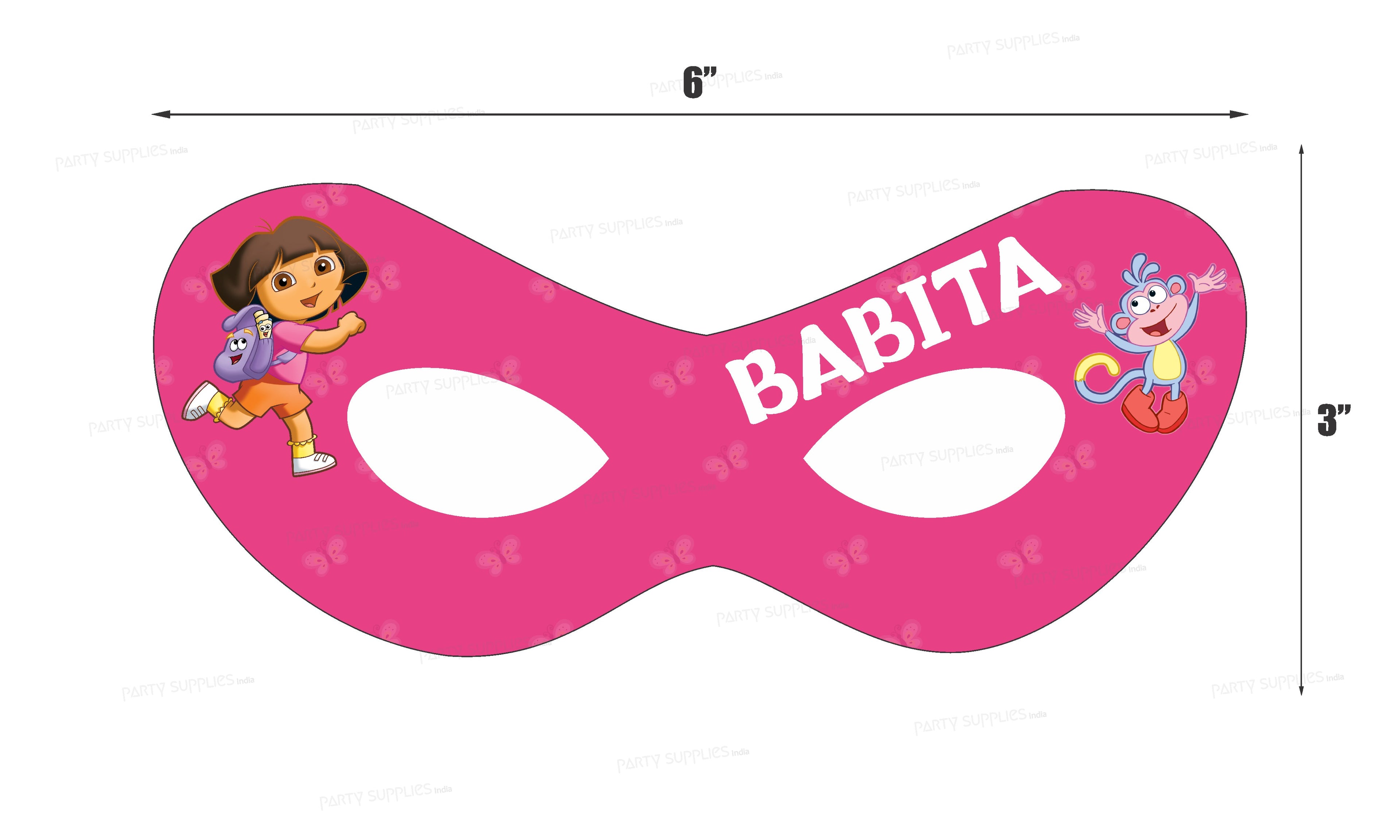 Dora Theme Customized Eye Mask