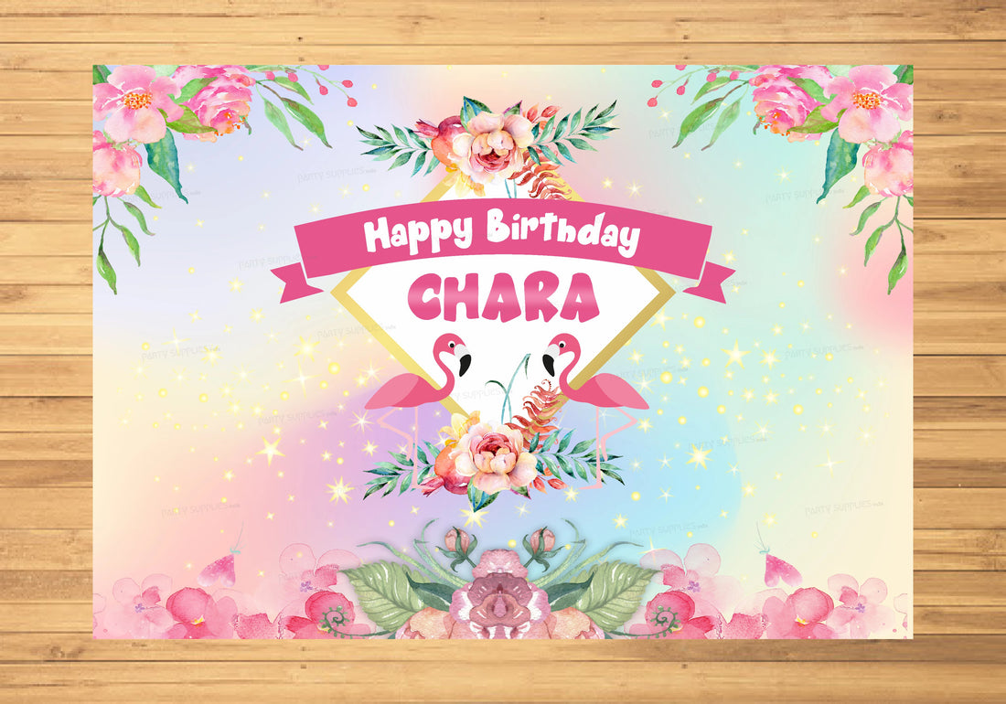 Flamingo Theme Classic Backdrop