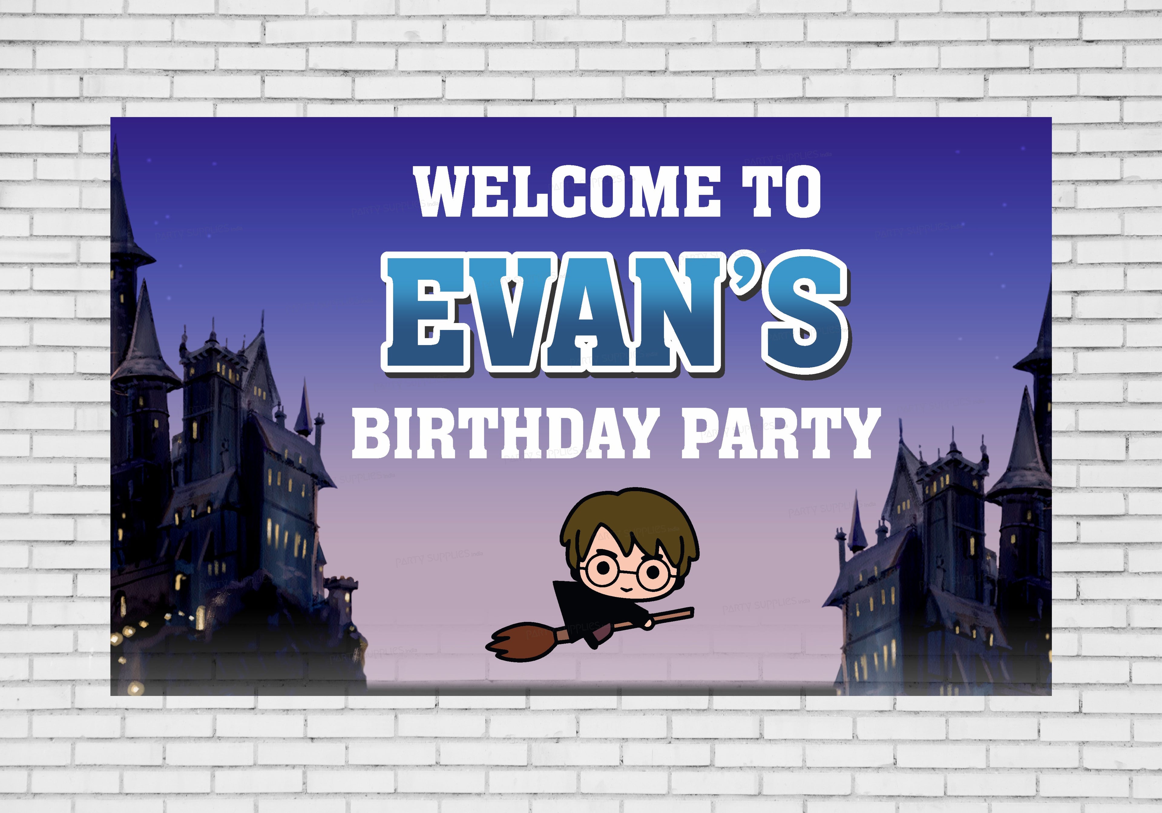 Harry Potter Theme Customized Welcome Board