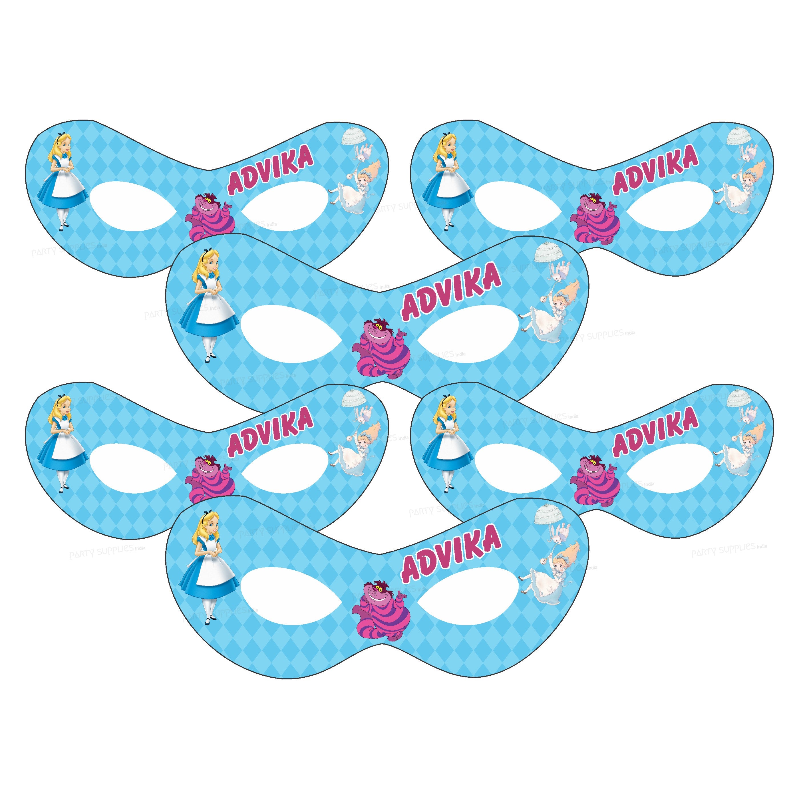 Alice in Wonderland Personalized Eye Mask