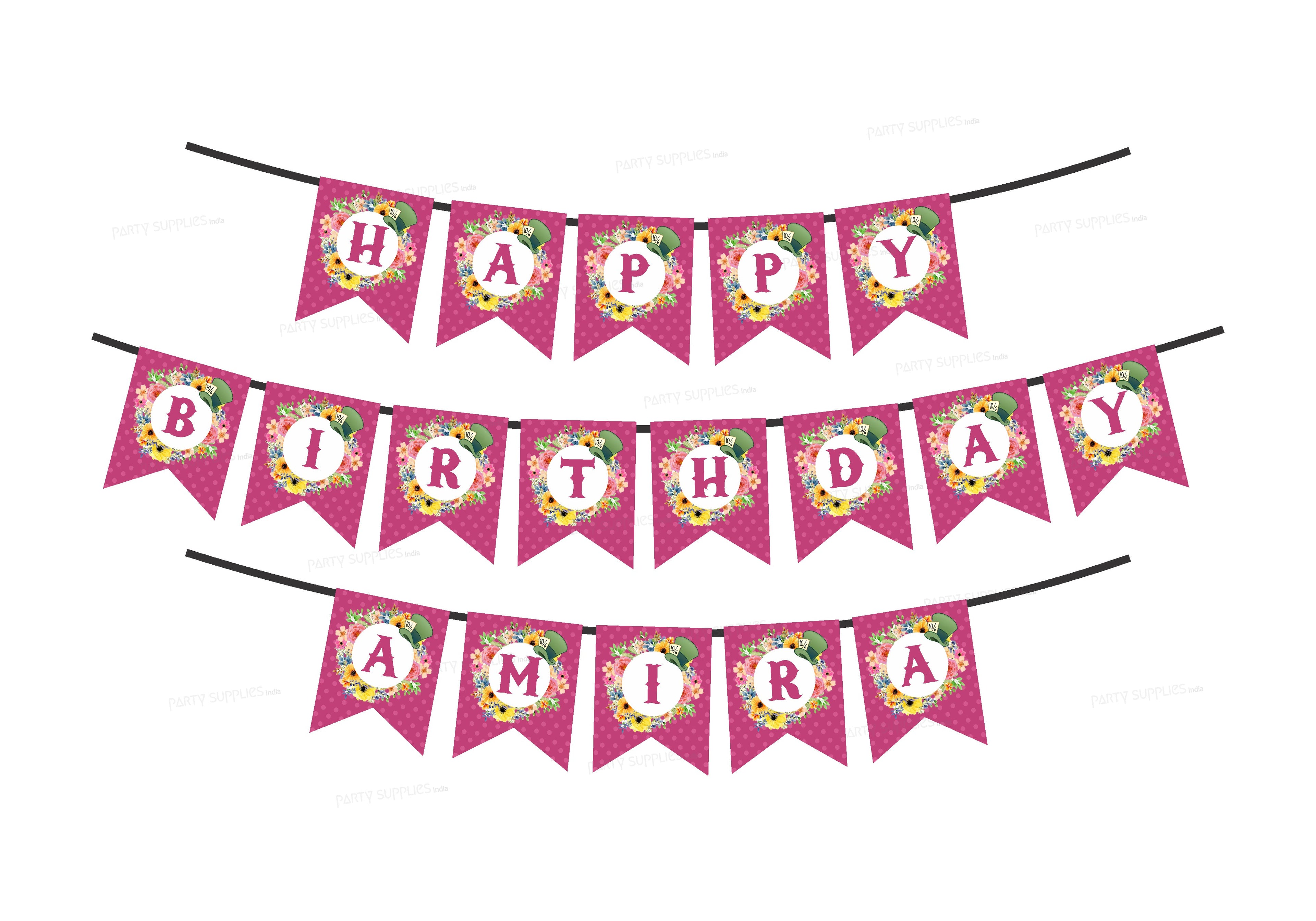 Alice in Wonderland Customized Hanging