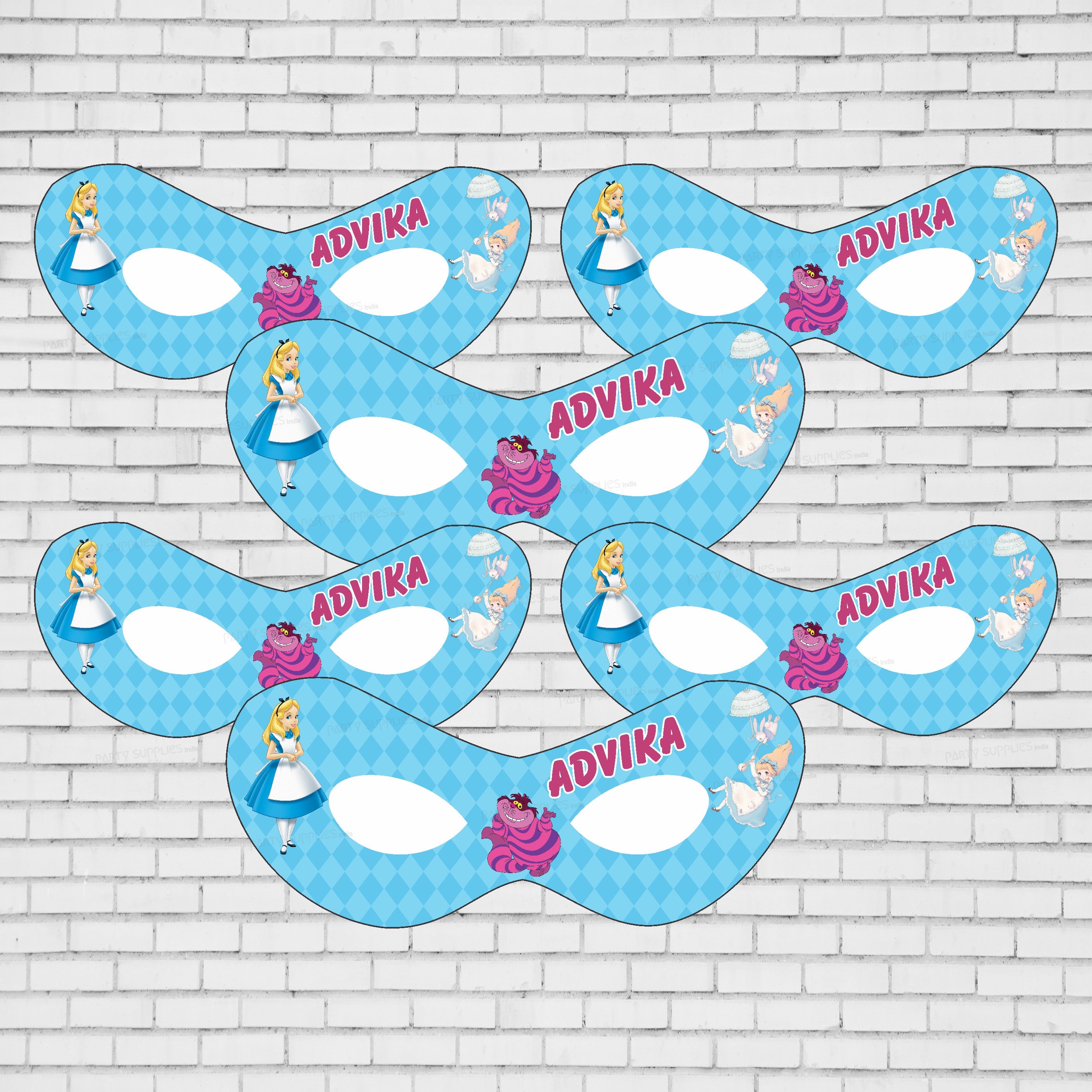 Alice in Wonderland Personalized Eye Mask