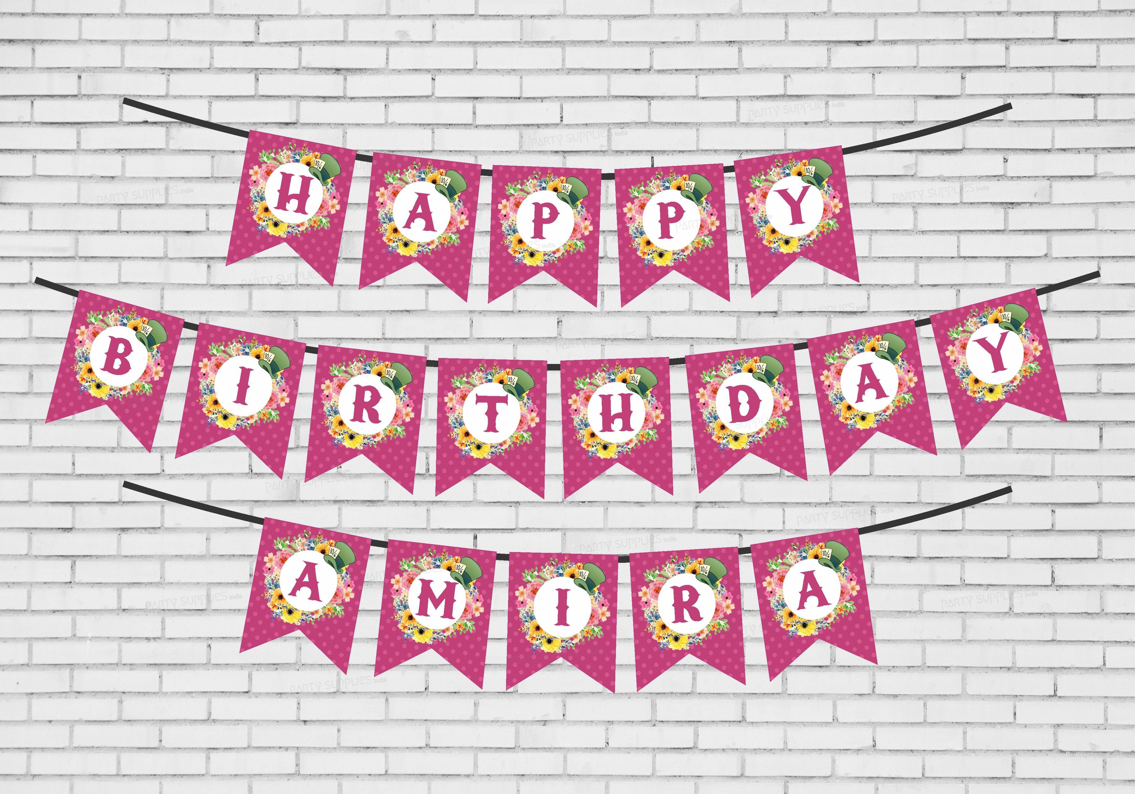 Alice in Wonderland Customized Hanging