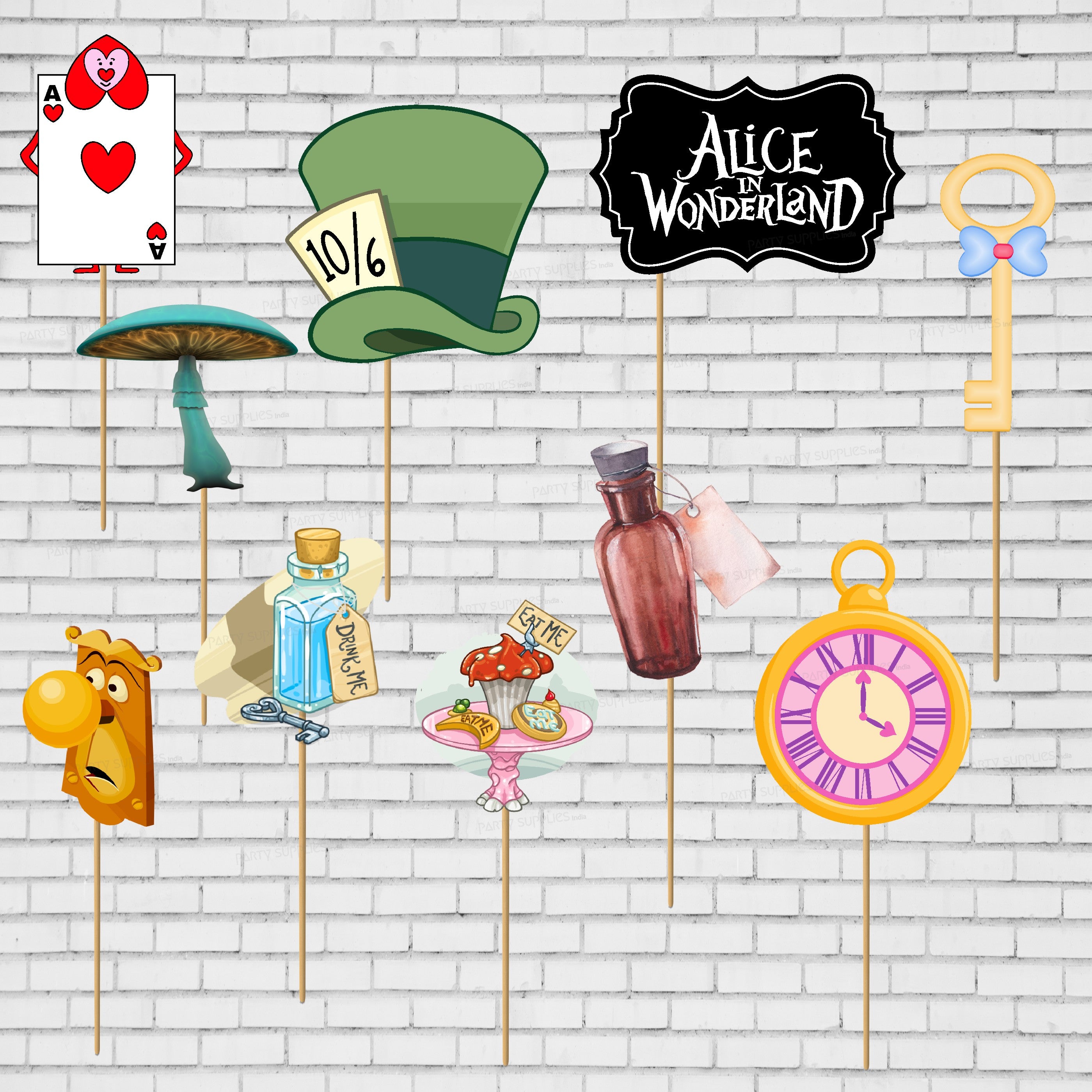 Alice in Wonderland Customized Props