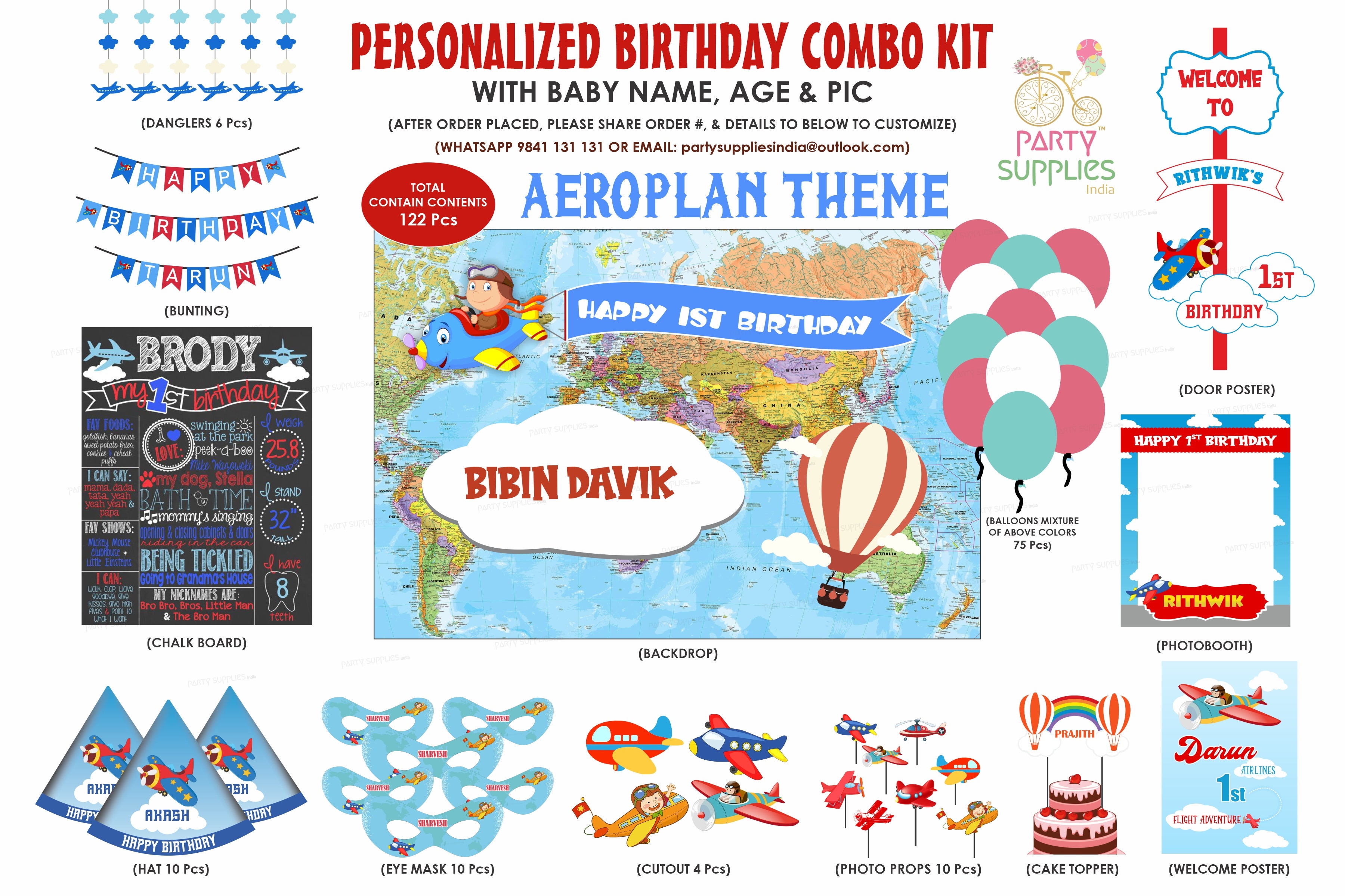 Aeroplane Theme Classic Kit