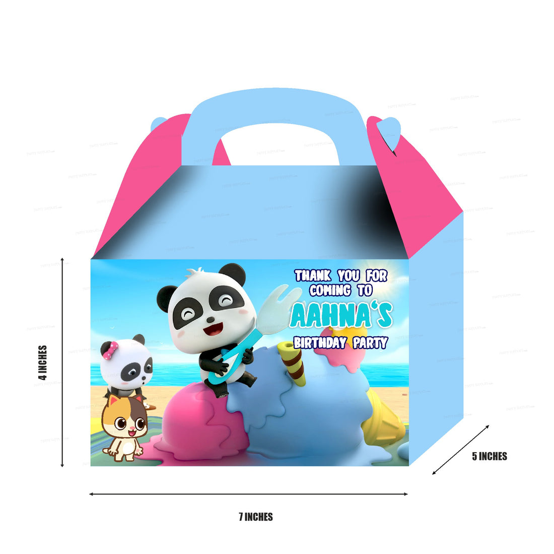 Baby Bus theme Goodie Return Gift Boxes